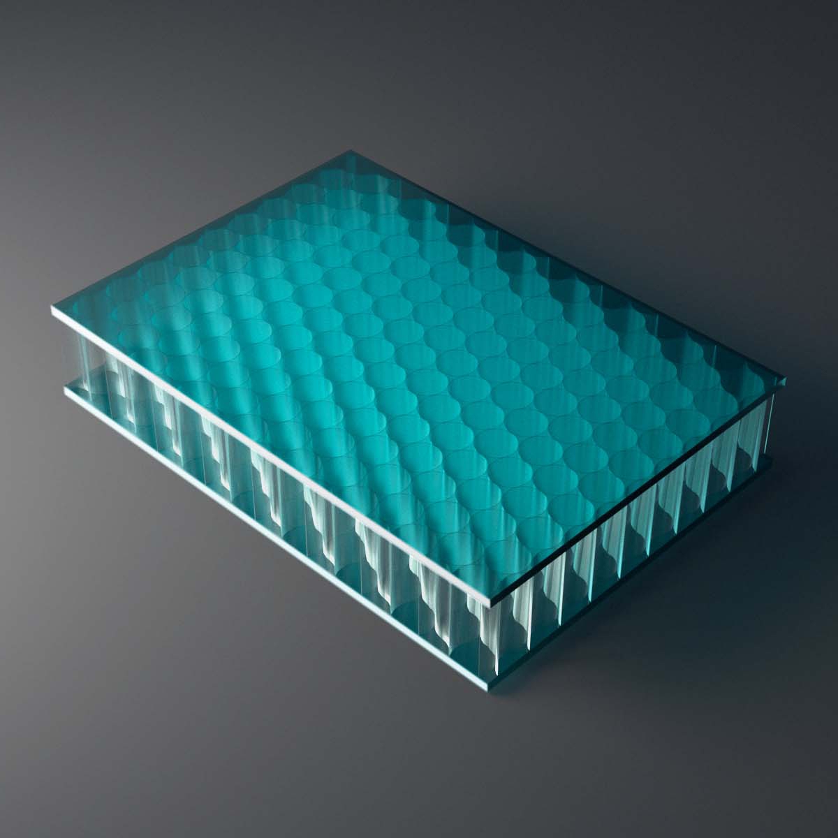 AIR-board® UV PC color light blue