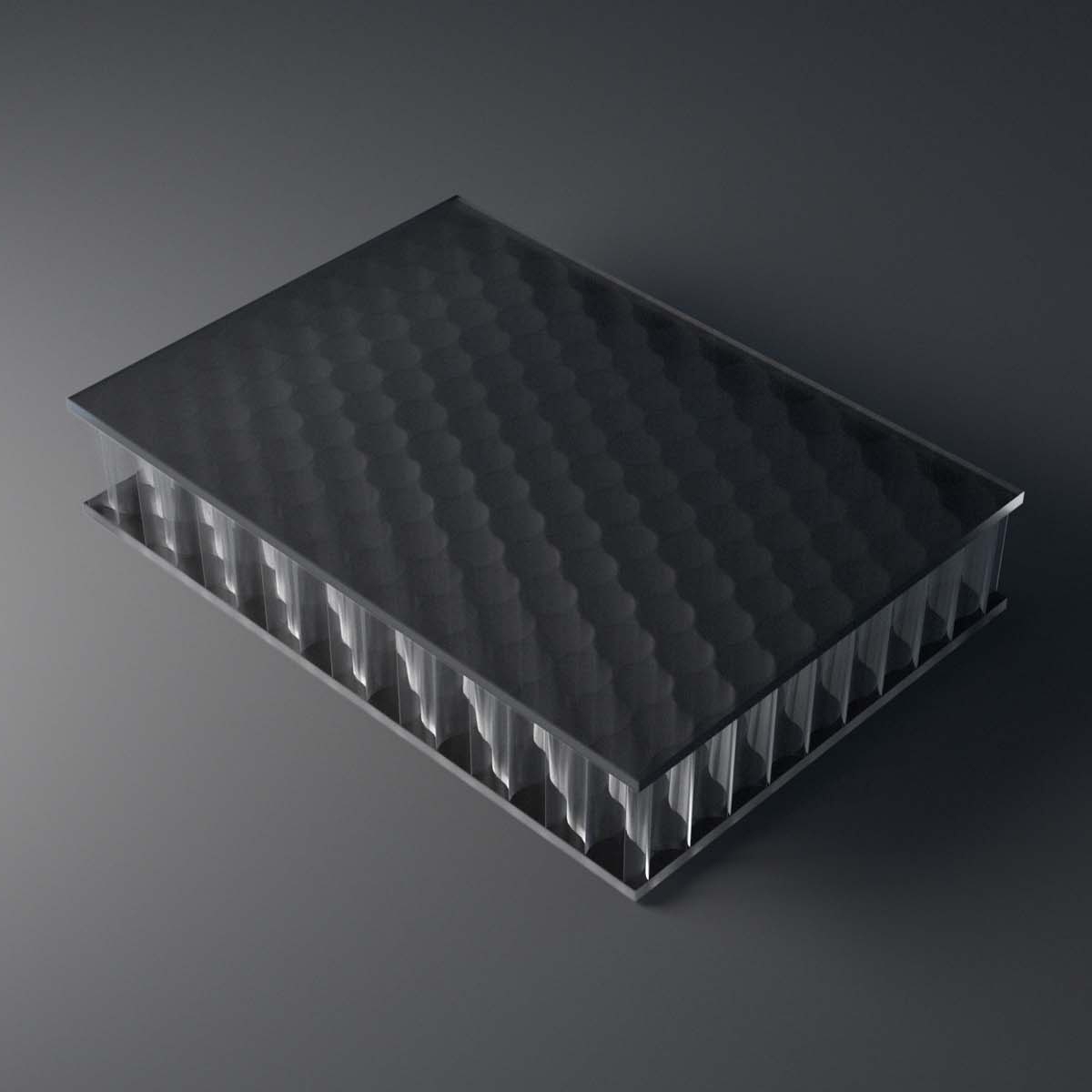 AIR-board® UV satin | grey