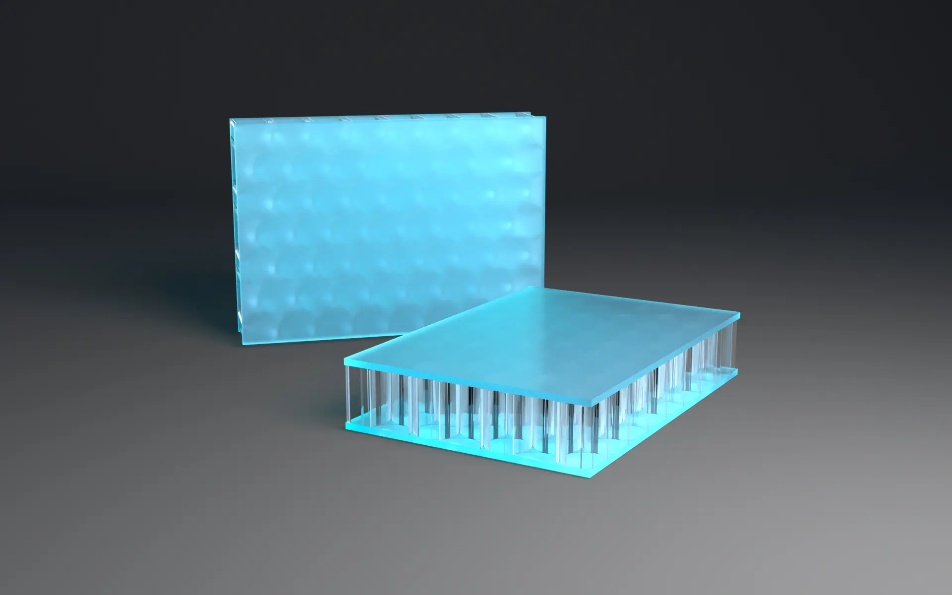 Design Composite - big AIR-board® UV satin | electric blue