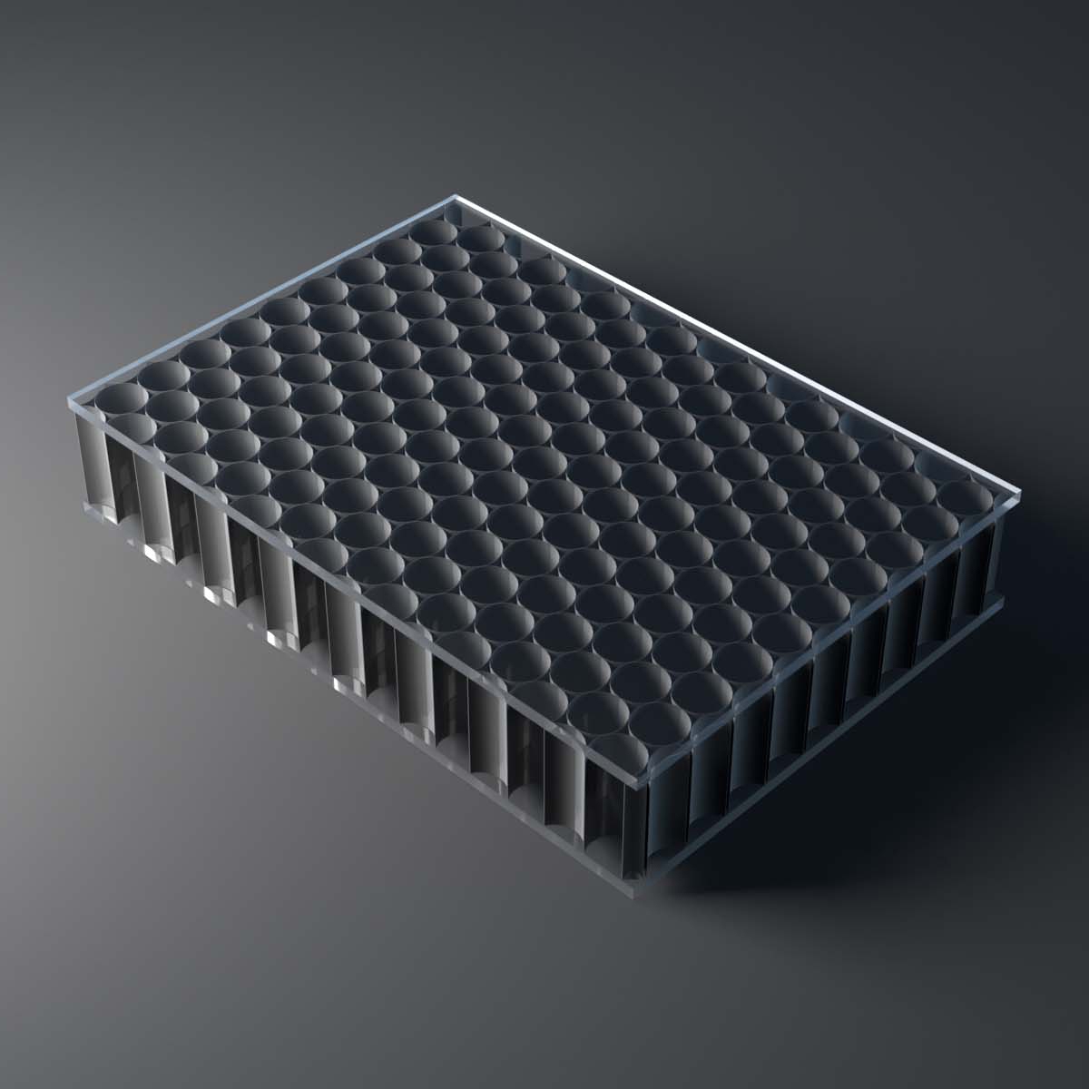 Afficher le produit black AIR-board® UV PC clear du fabricant Design Composite