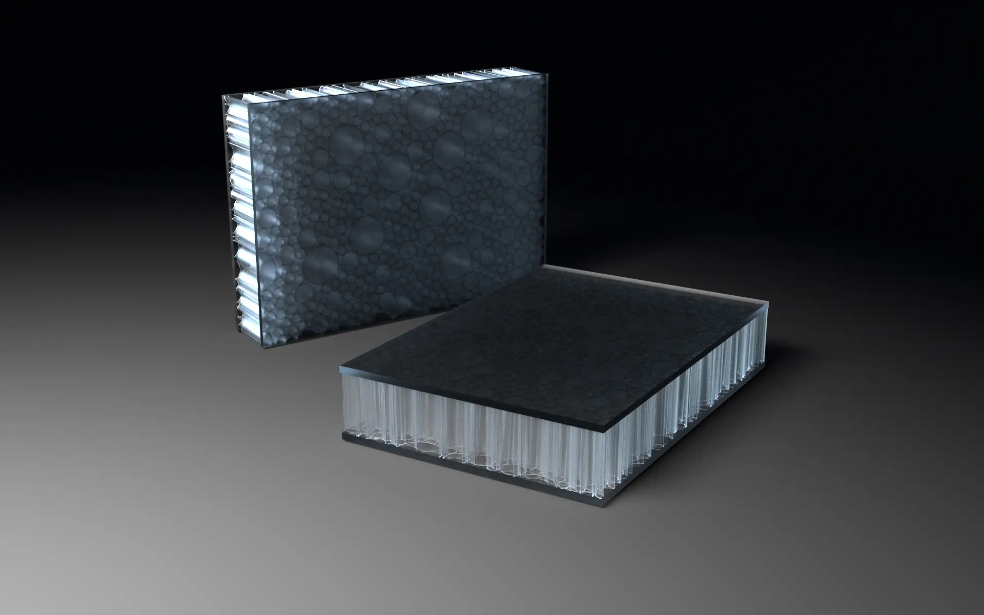 Design Composite - chaos AIR-board® UV satin | grey