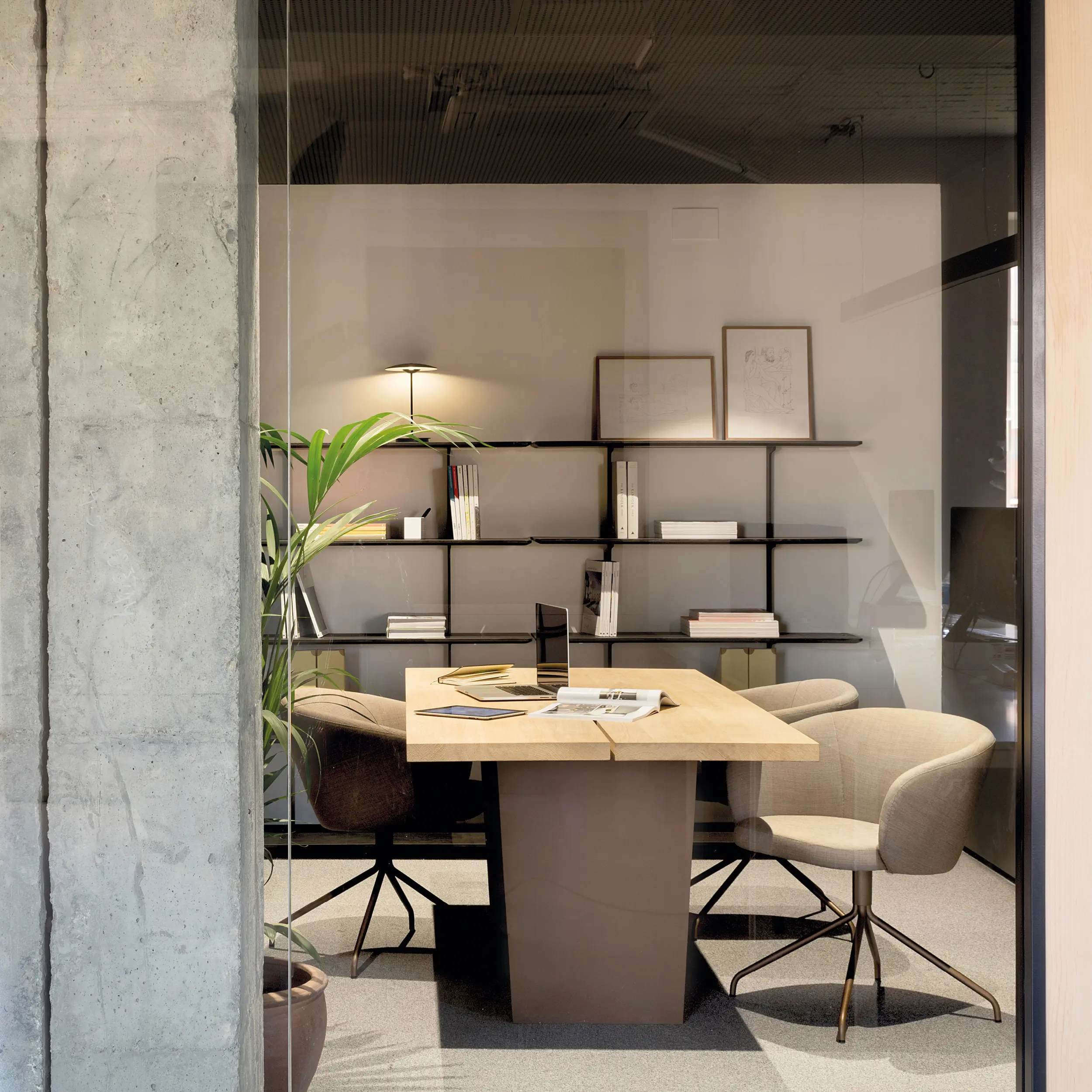 Expormim - Slats Rectangular dining table