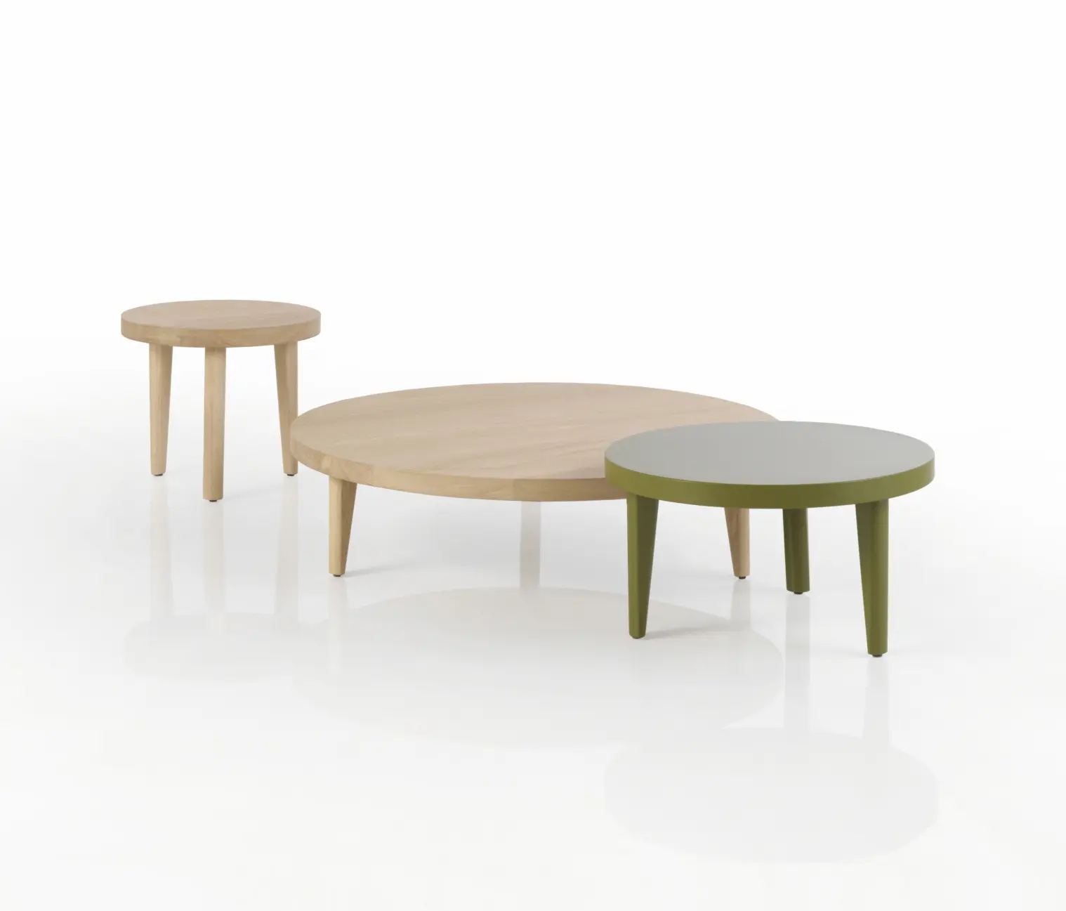 Expormim - Trio Round coffee table