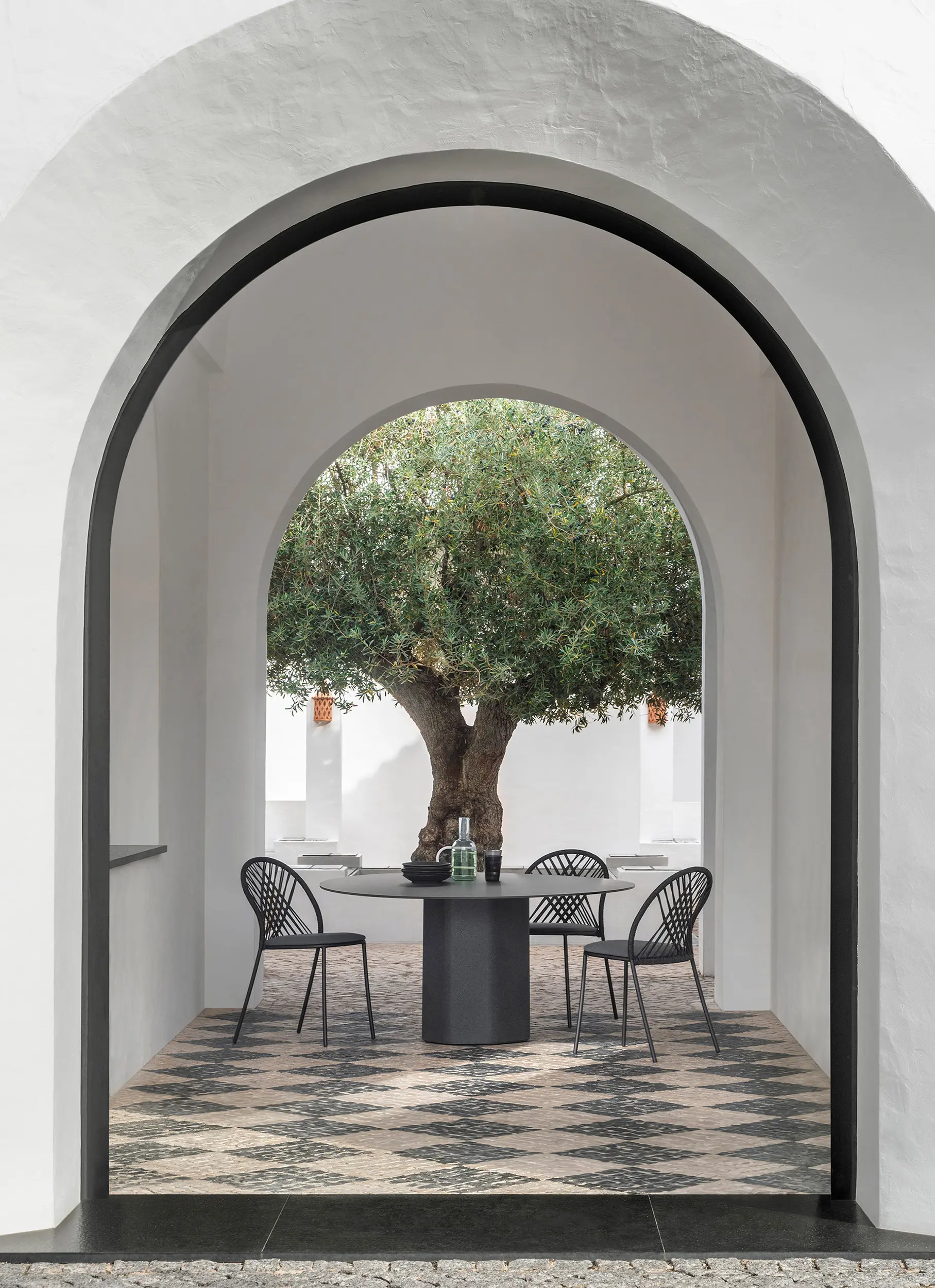 Expormim - Talo outdoor hexagonal side table