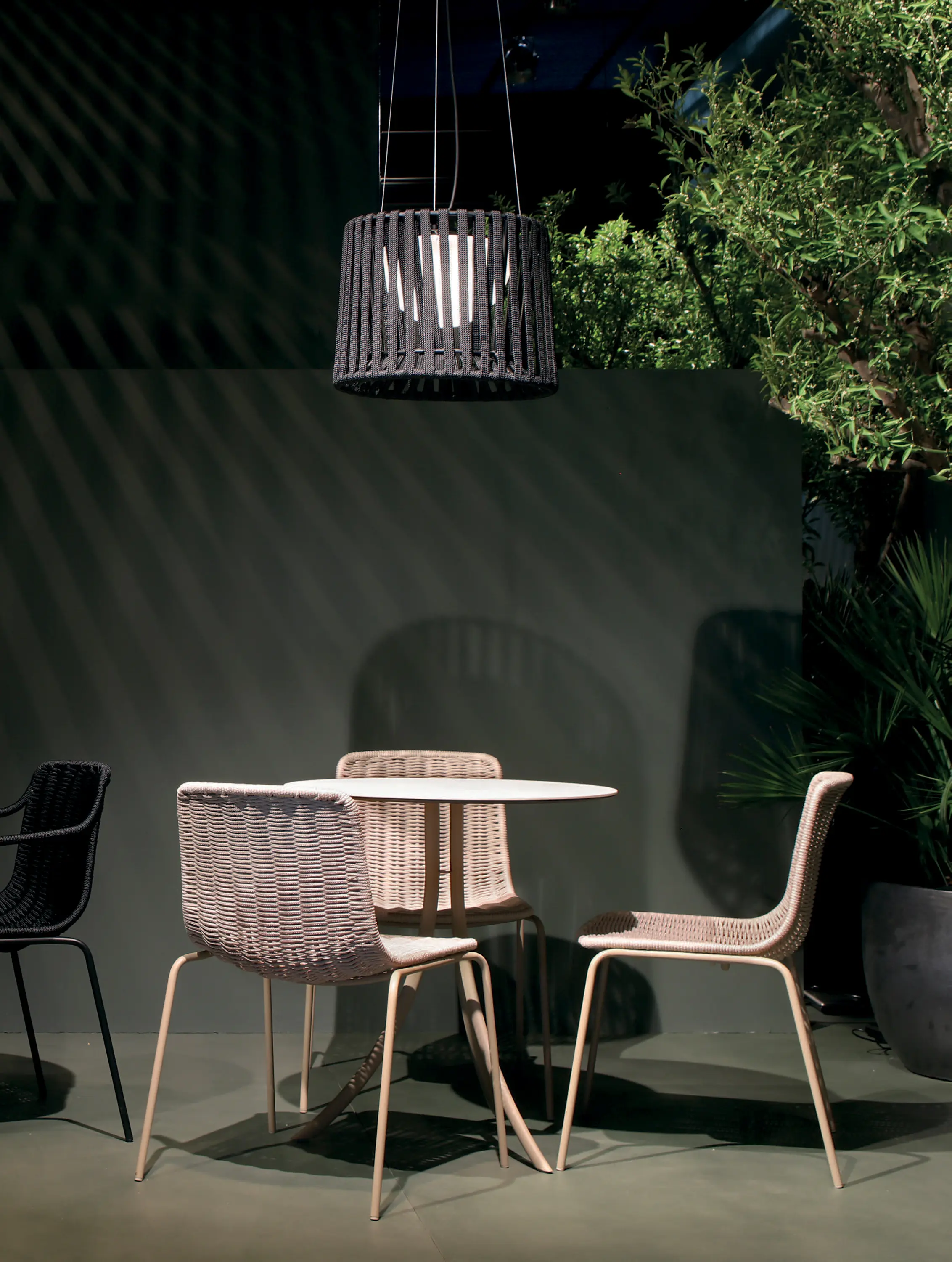 Expormim - “Oh” lamp Hand-woven table lamp