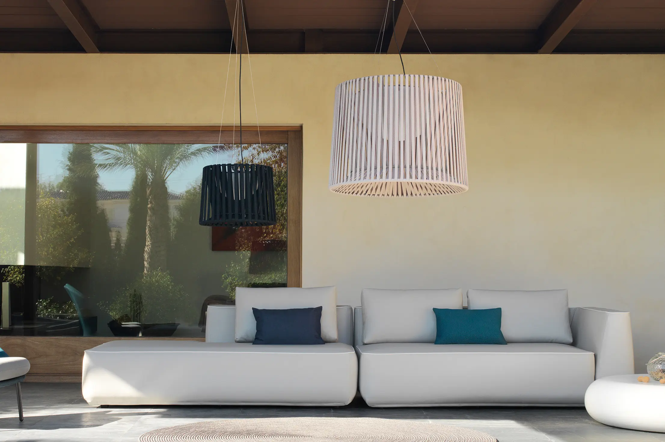 Expormim - “Oh” lamp Hand-woven table lamp