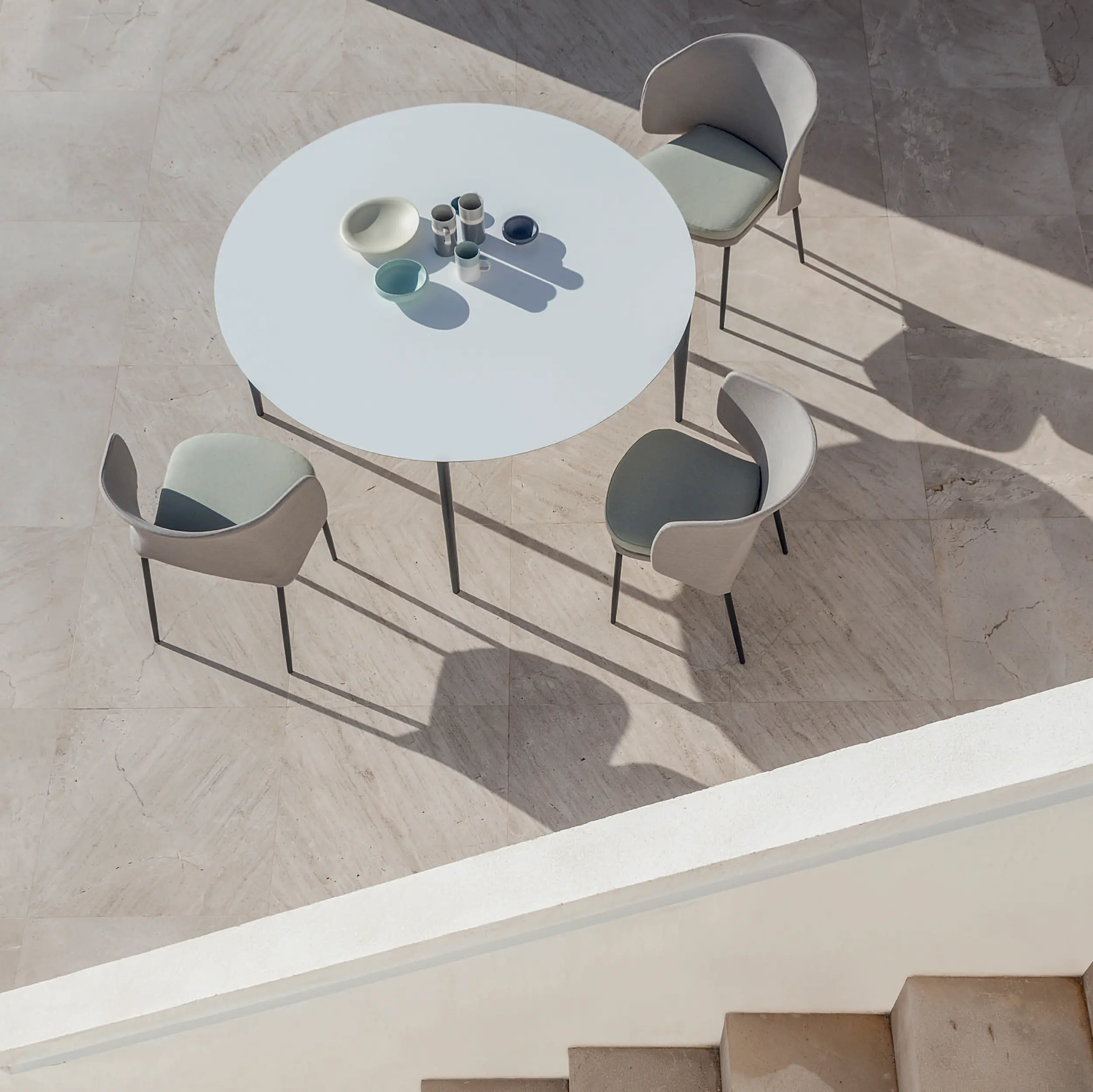 Expormim - Nude rectangular dining table