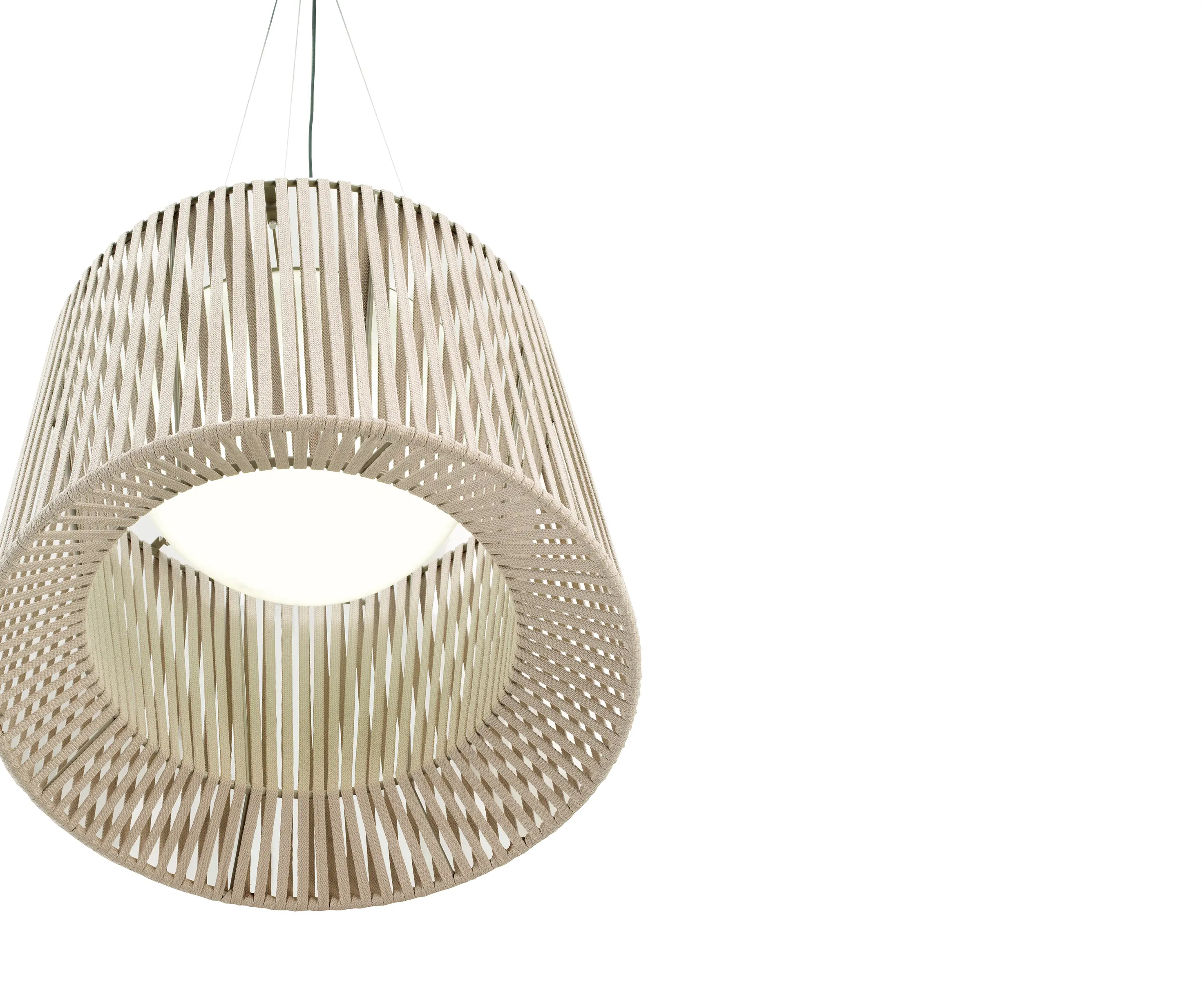Expormim - “Oh” lamp Lampada a suspensione rivestita