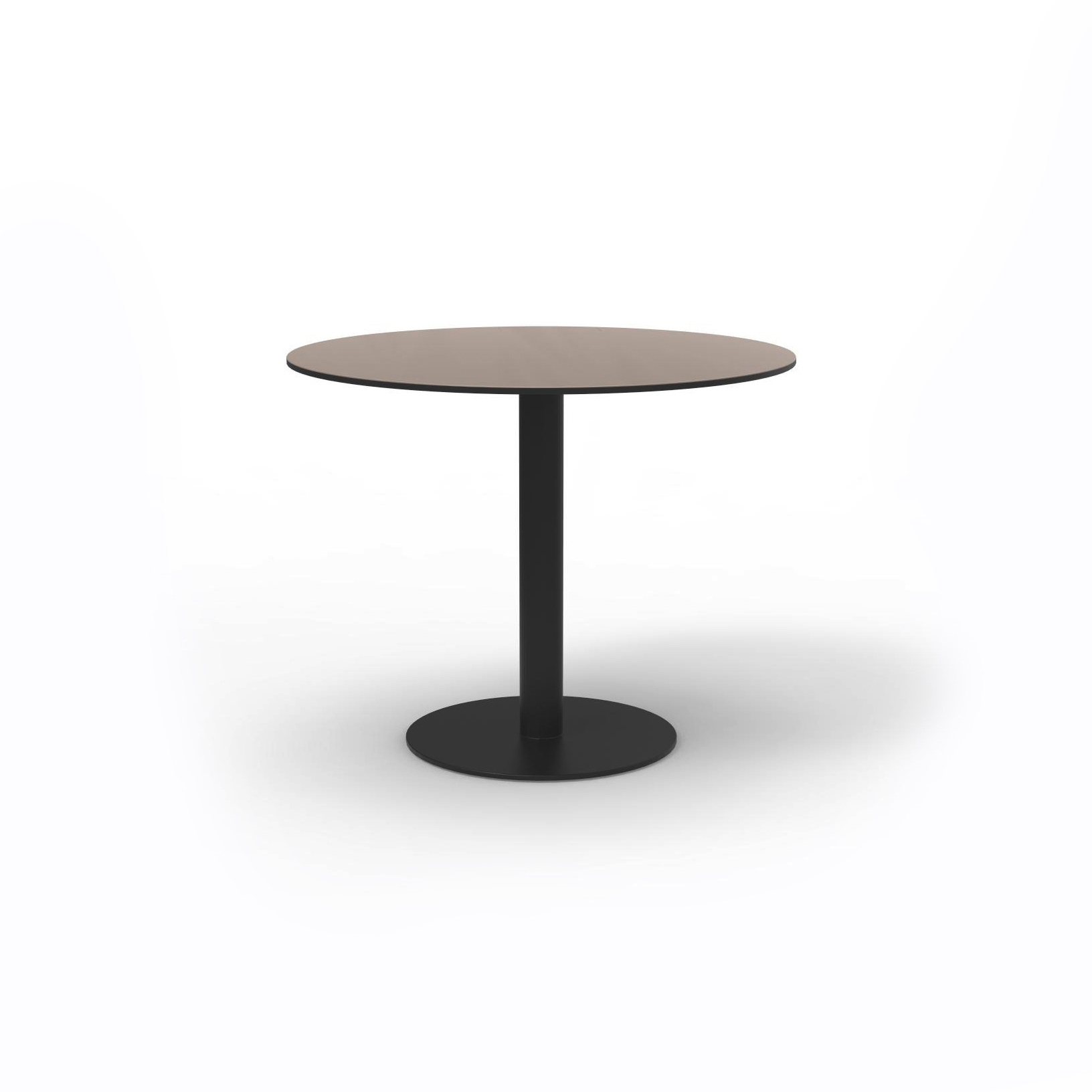 Display product Flamingo outdoor Dining table stand with round top from manufacturer Expormim