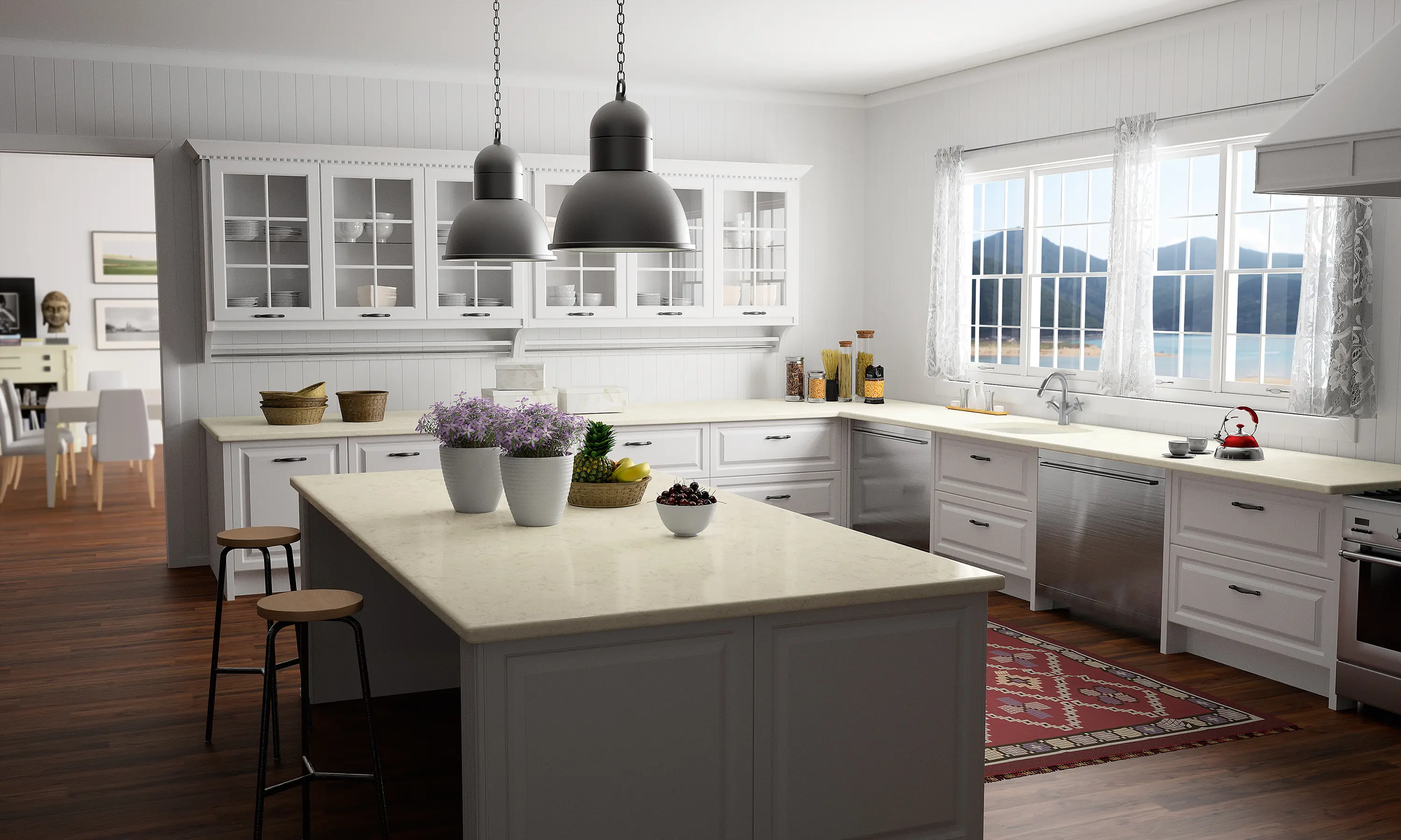 Compac - Quartz Nature Imperial Glace