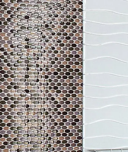 EVIT - Oval Glass Mosaic M18
