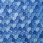 Vertoon produk Round Glass Mosaic M05 van vervaardiger EVIT