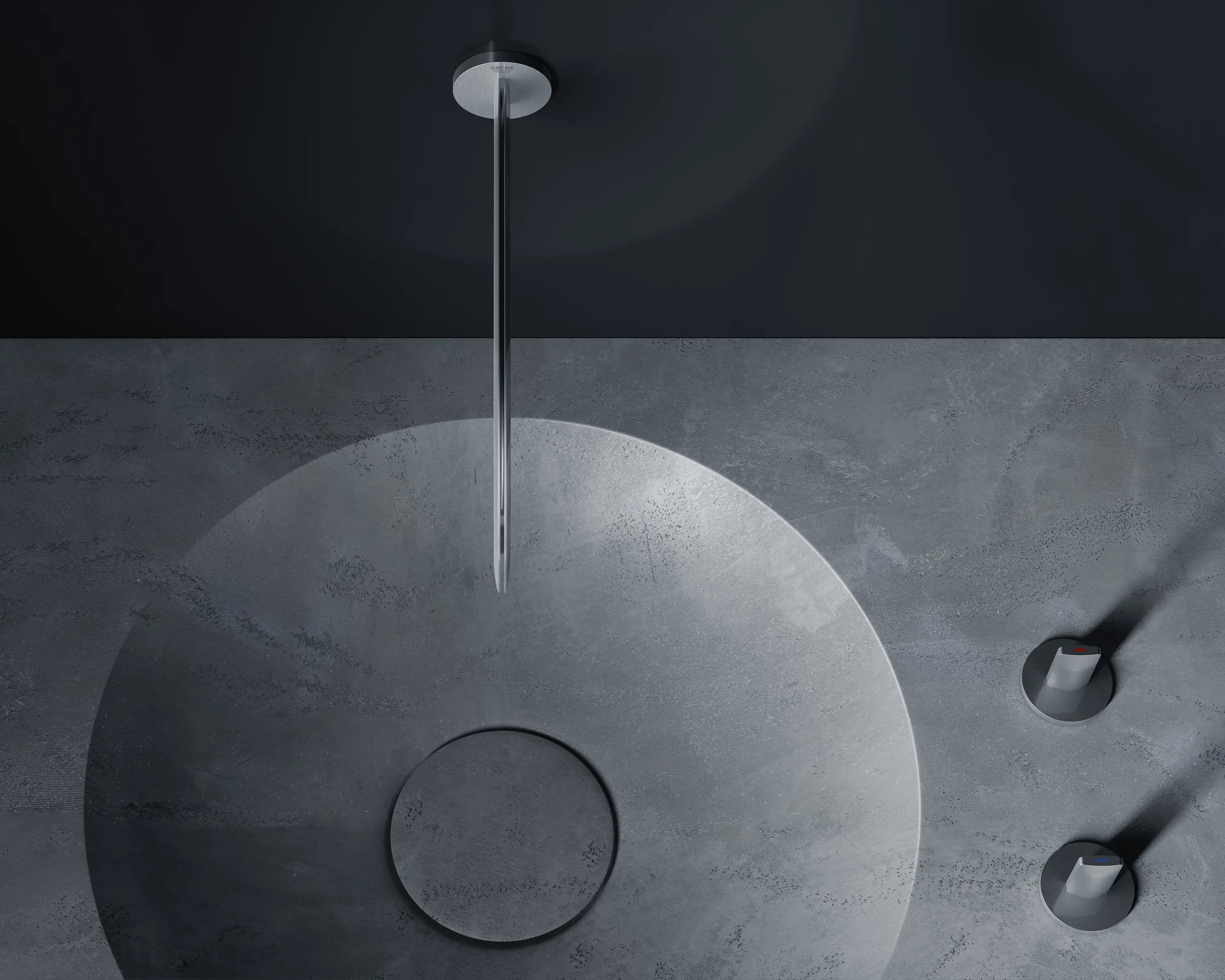 GROHE - Allure Brilliant Icon 3D Mélangeur 3 trous mural Lavabo