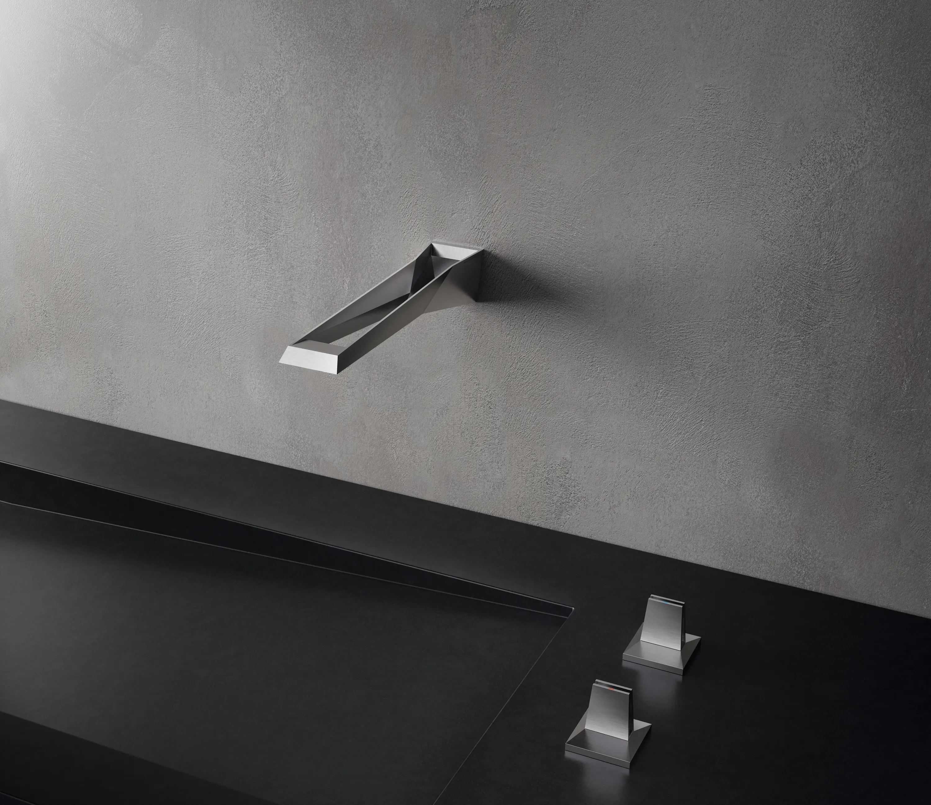 GROHE - Allure Brilliant Icon 3D Mélangeur 3 trous mural Lavabo