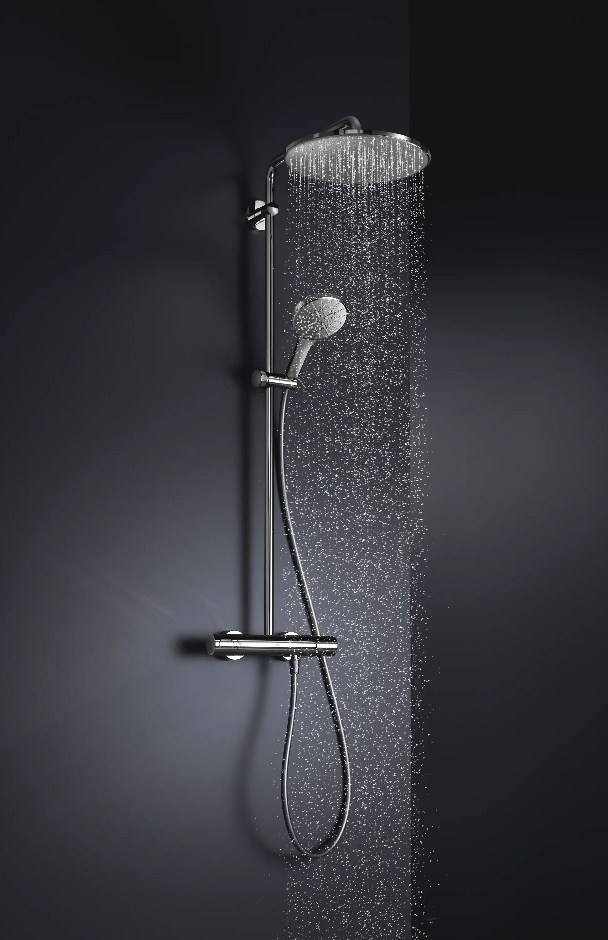 GROHE - Rainshower SmartActive 310 Shower system with thermostat for wall mounting