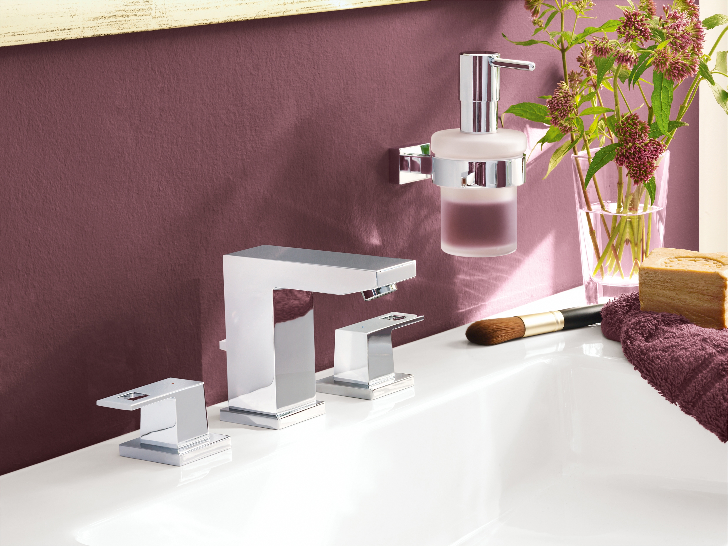 Grohe Eurocube E Mitigeur De Lavabo Avec EcoJoy, Fonctionnement Sur