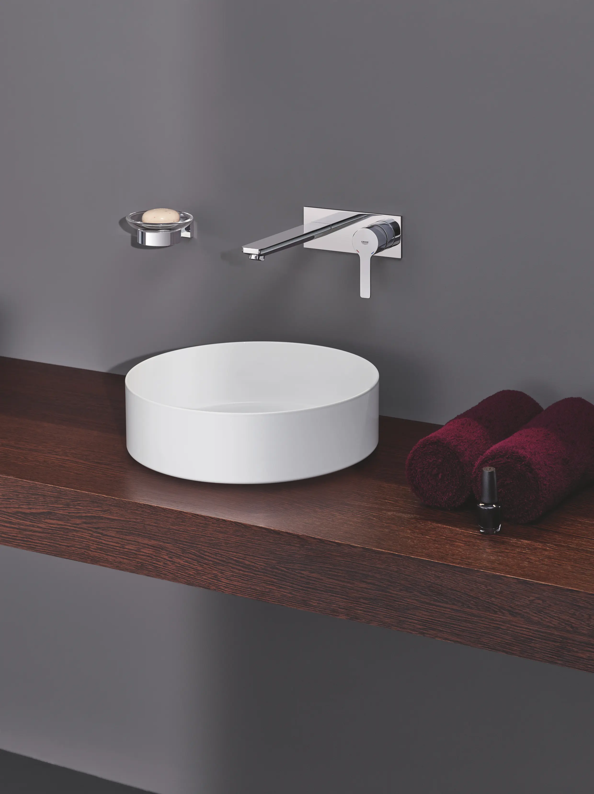 GROHE - Lineare 2-hole basin mixer L-Size