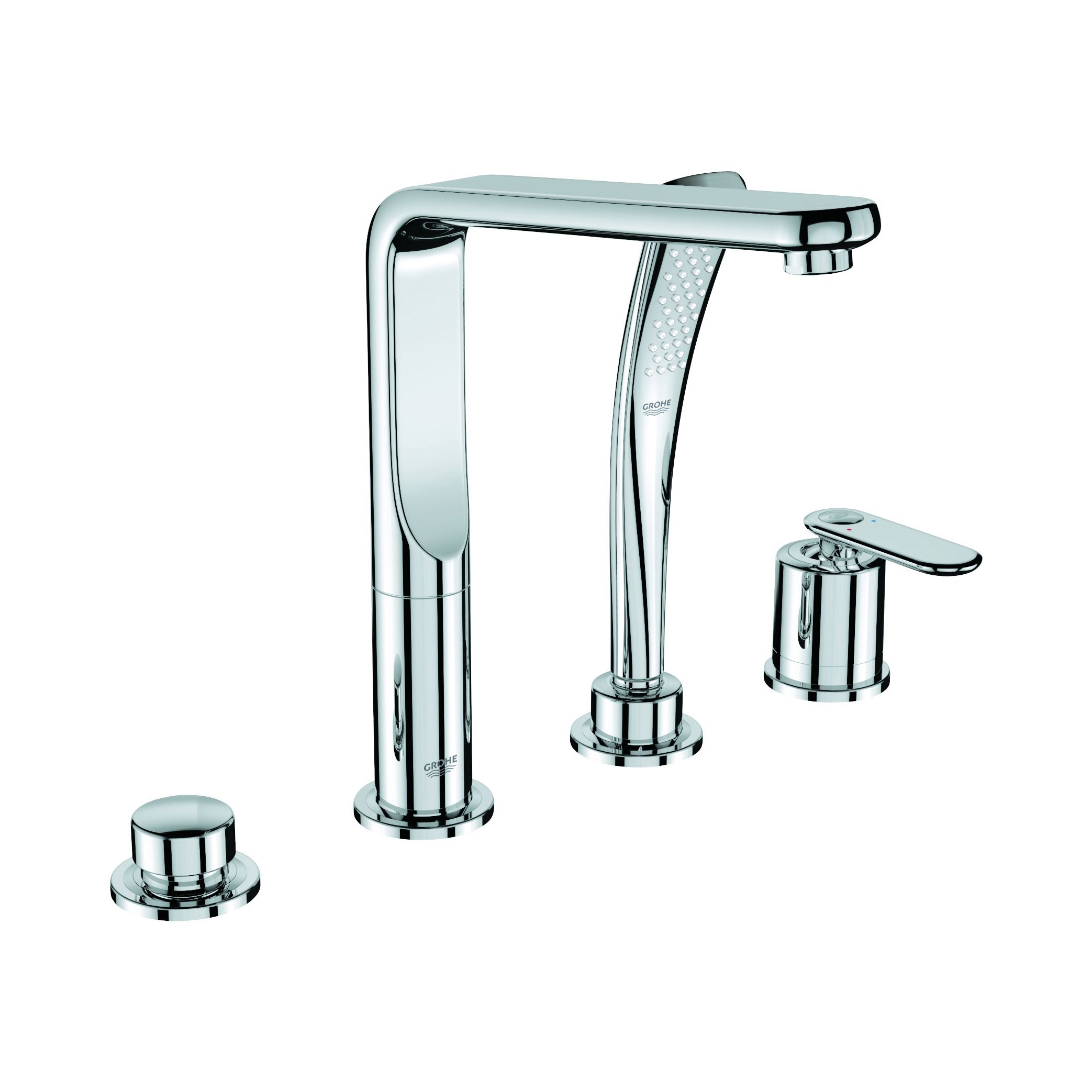 Display product Veris Four-hole single-lever bath combination from manufacturer GROHE