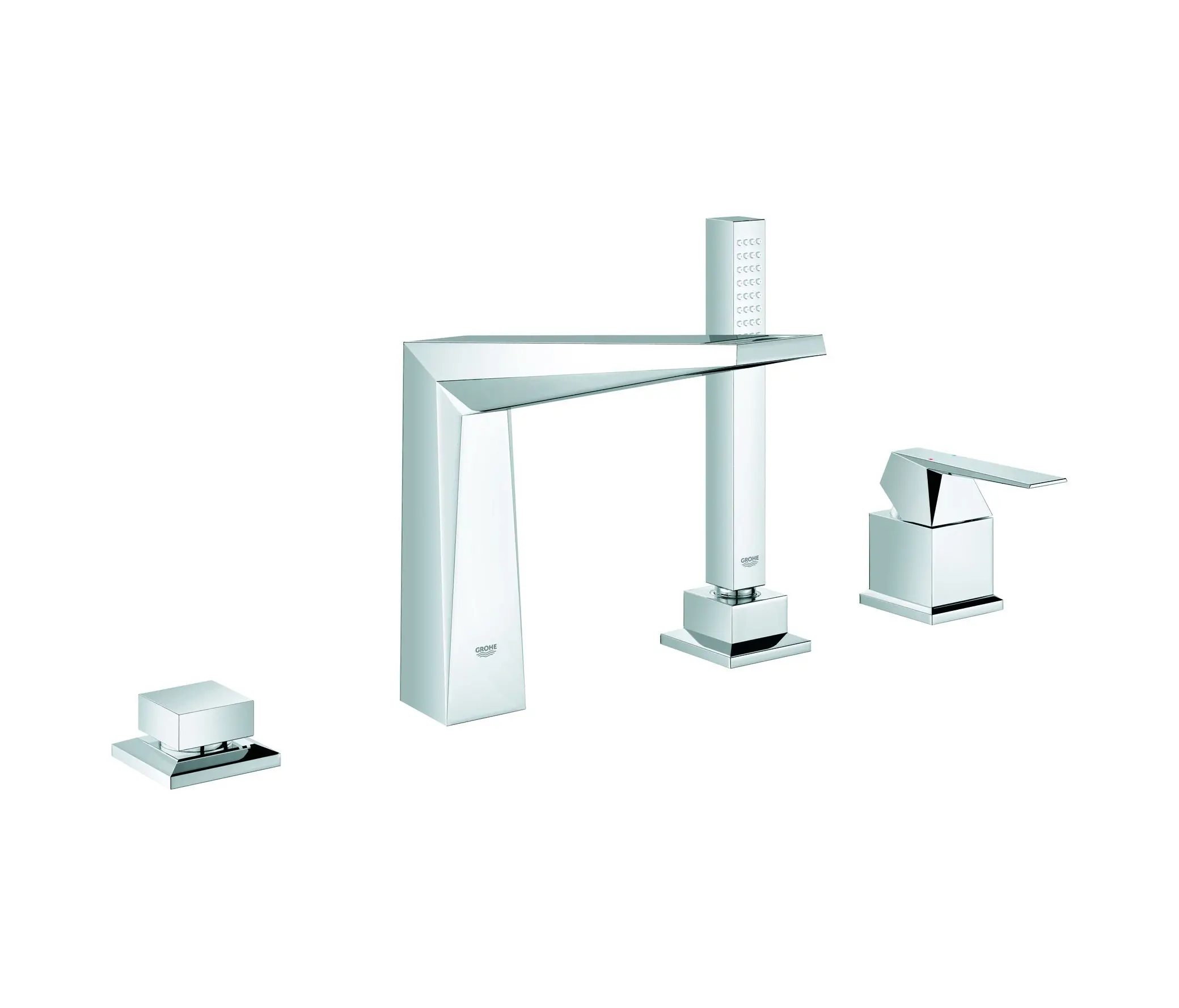 GROHE - Allure Brilliant Façade pour combiné monocommande 4  trous montage avec ou sans châssis