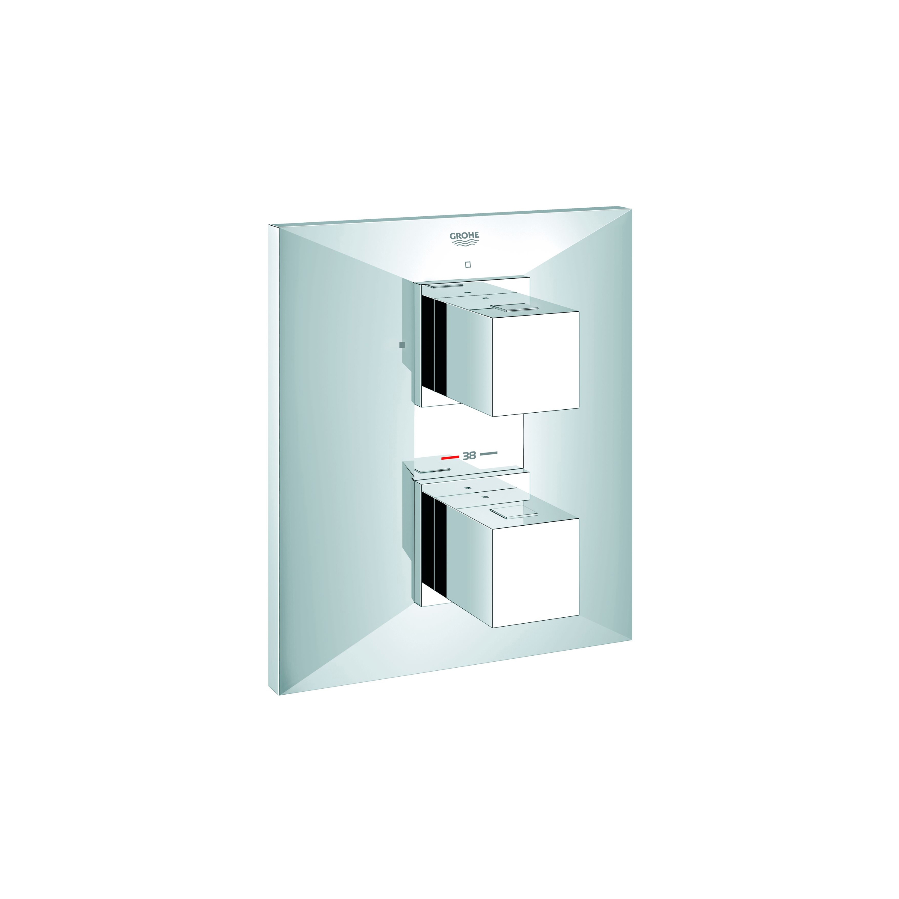 Display product Allure Brilliant Thermostatic shower mixer from manufacturer GROHE