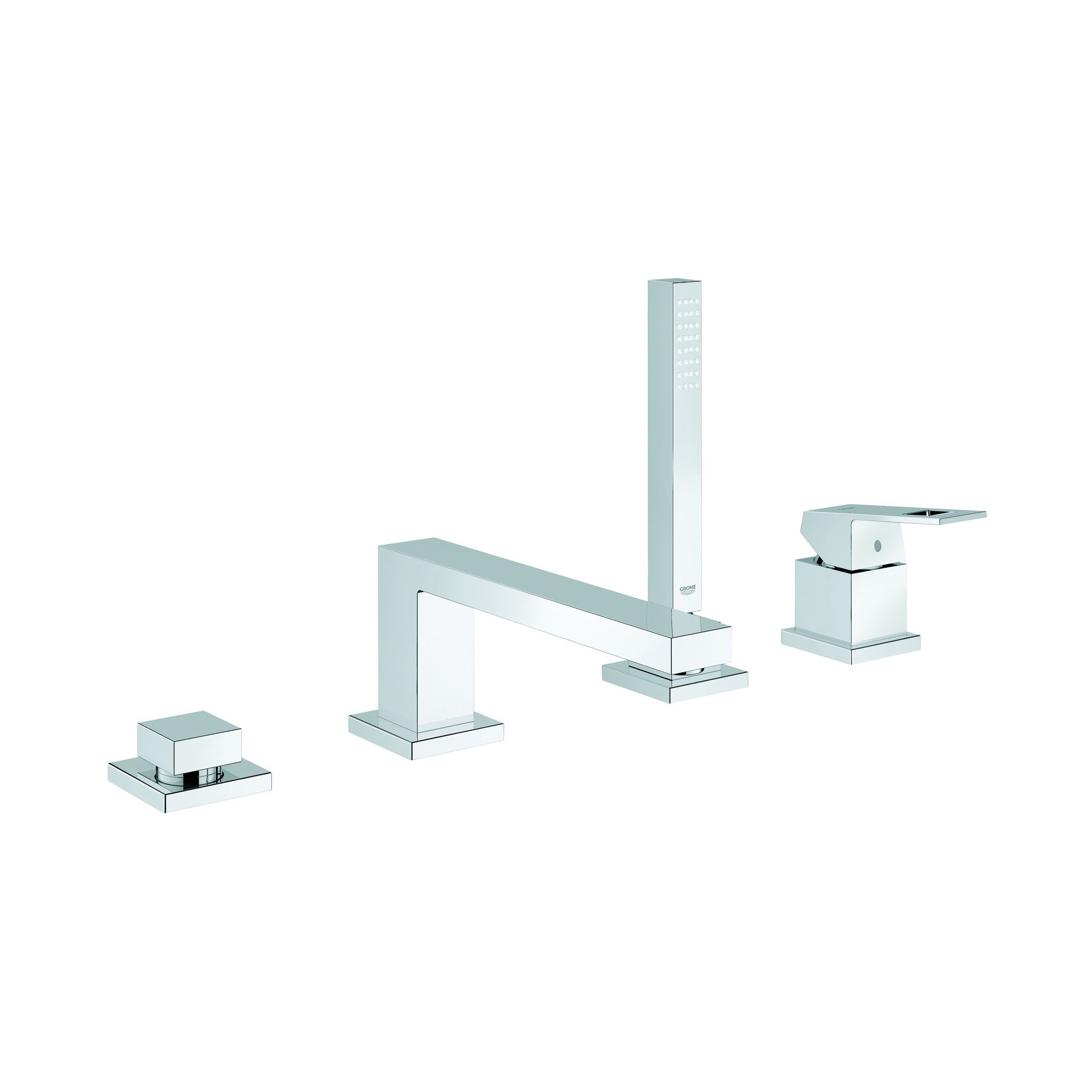 Display product Eurocube Four-hole single-lever bath combination from manufacturer GROHE