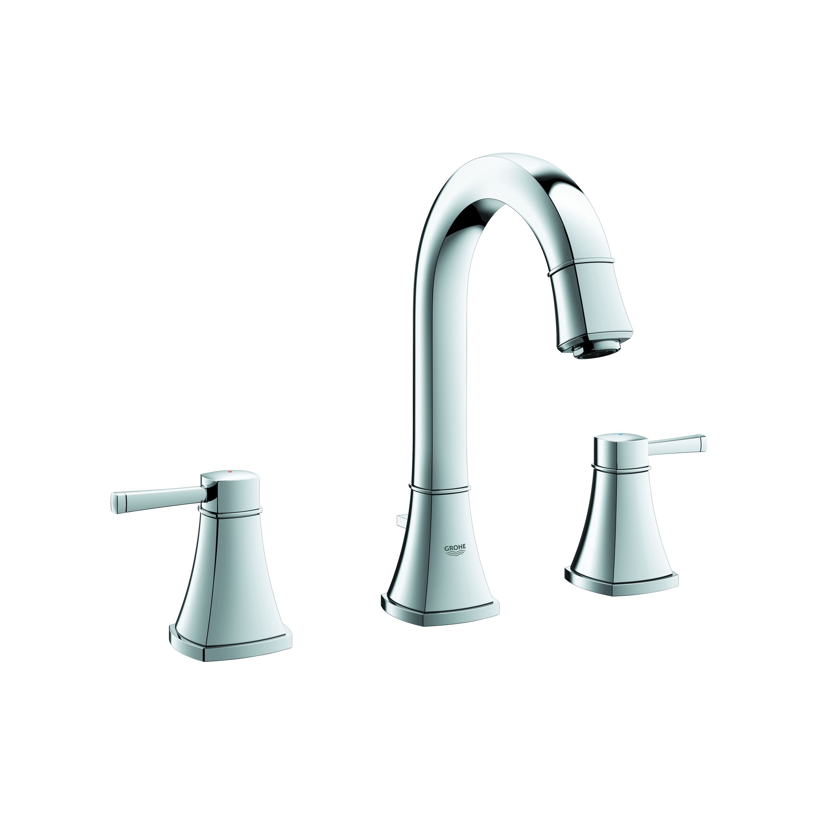 Display product Grandera Three-hole basin mixer 1/2" M-Size from manufacturer GROHE