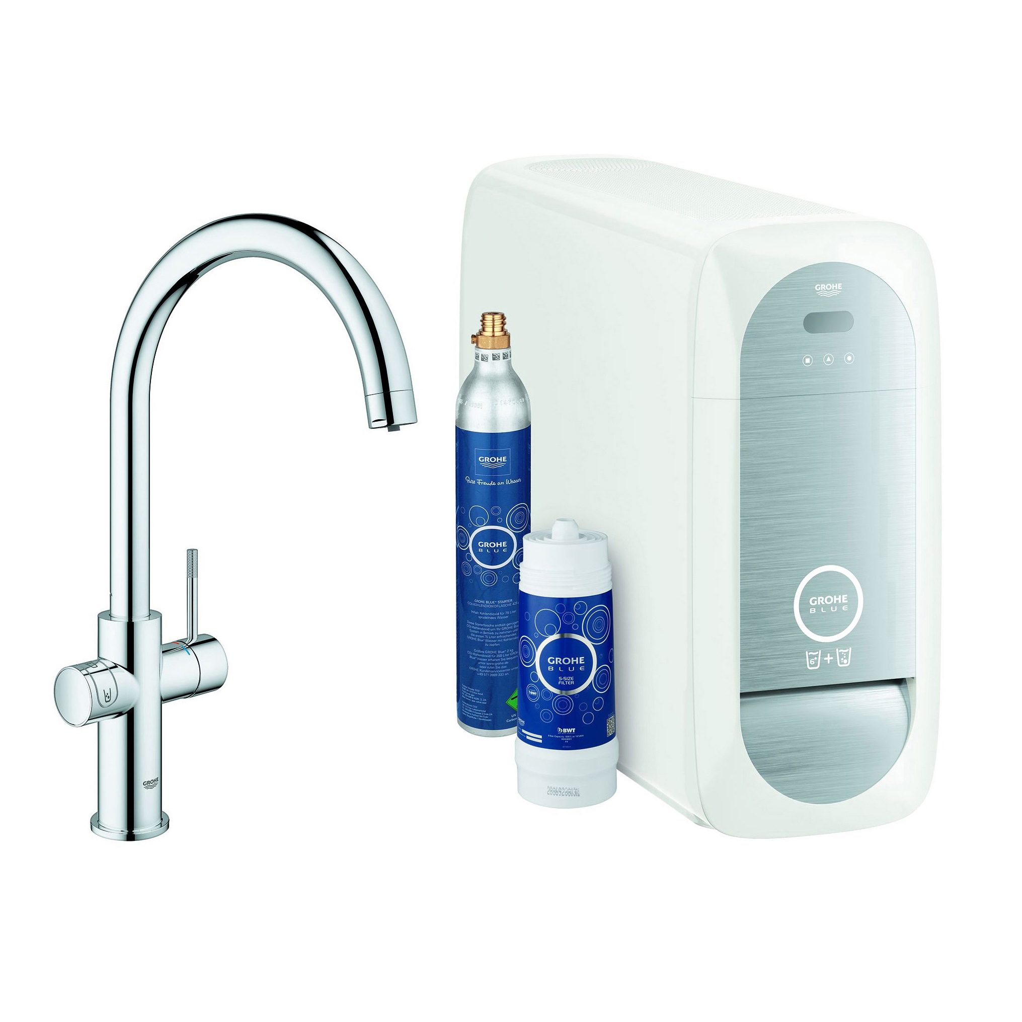 GROHE Blue Home C-spout Starter kit
