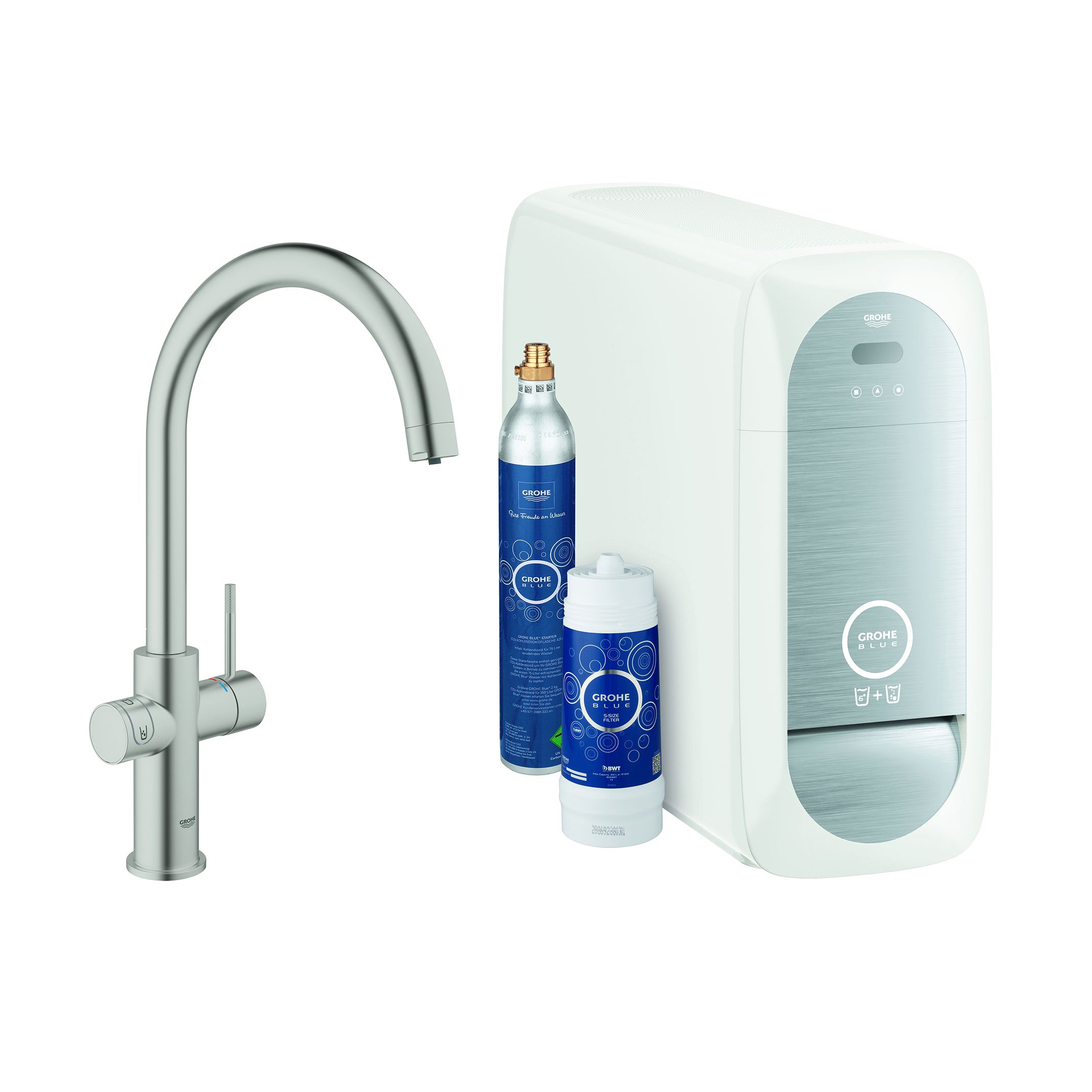 GROHE Blue Home C-spout Starter kit