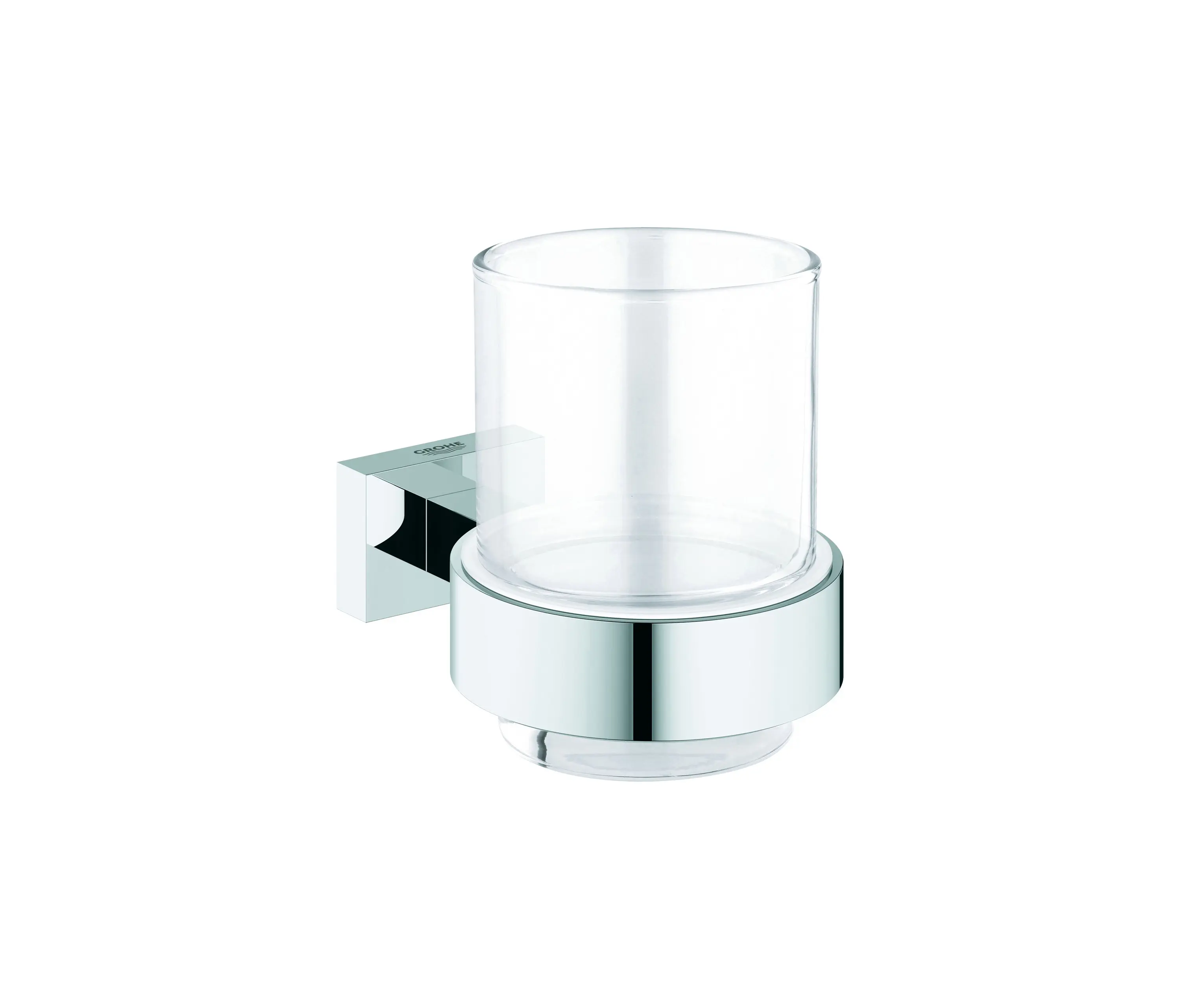 GROHE - Essentials Cube Glas mit Halter