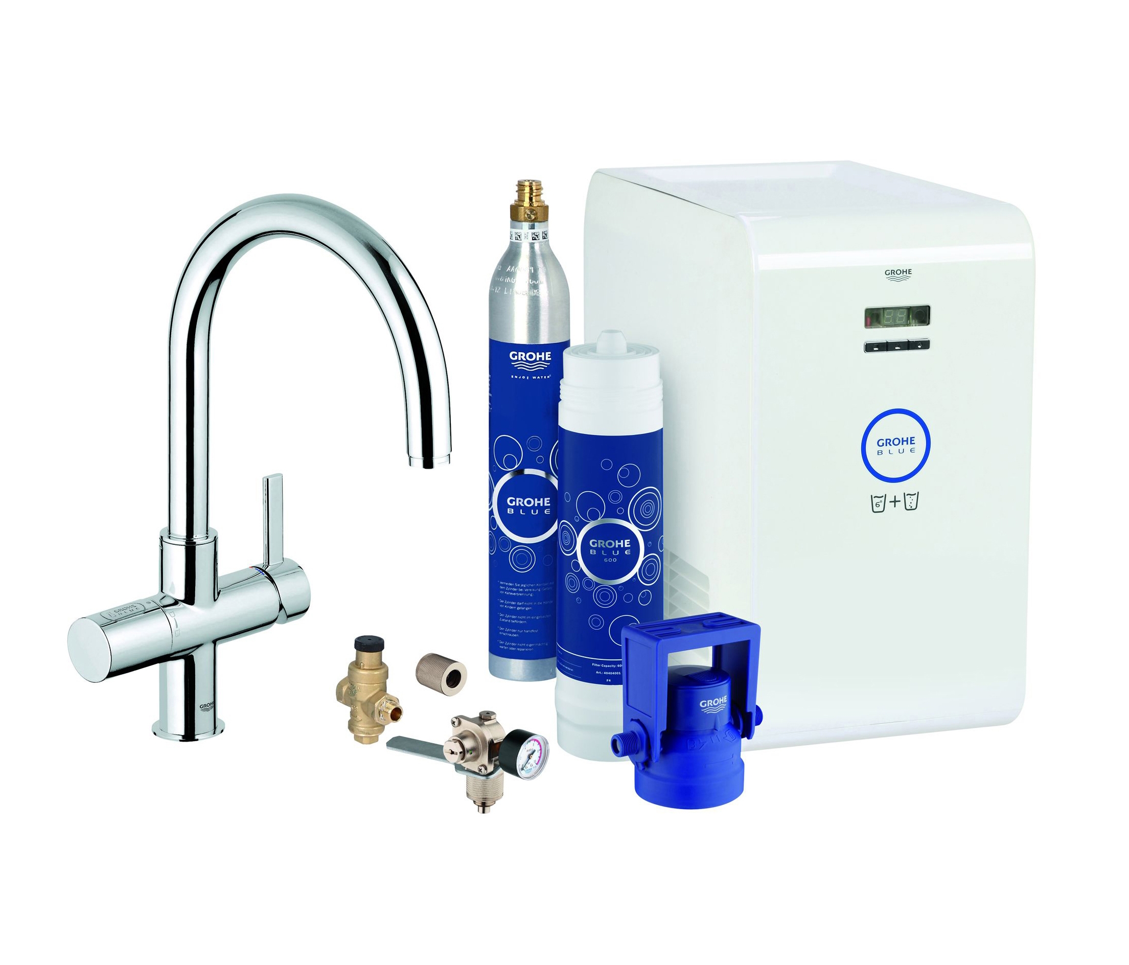 Vertoon produk GROHE Blue® Starter kit van vervaardiger GROHE