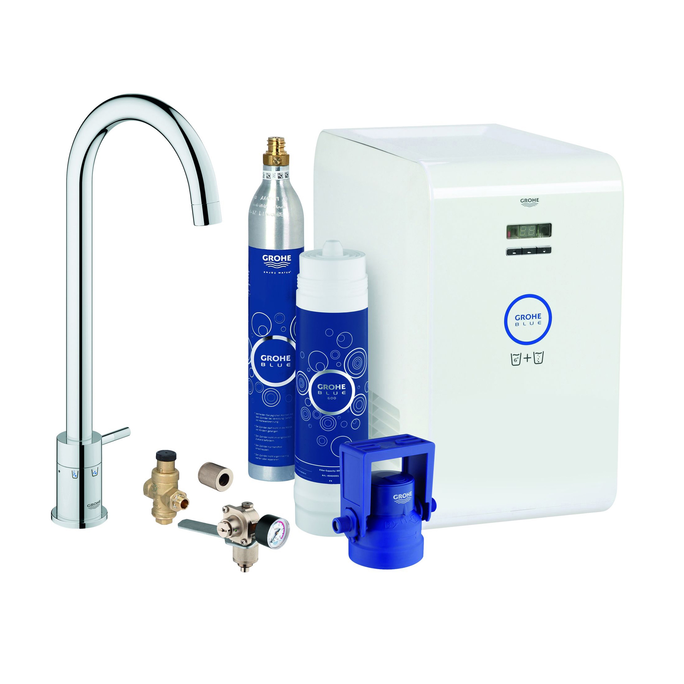 Display product GROHE Blue® Mono Starter kit from manufacturer GROHE