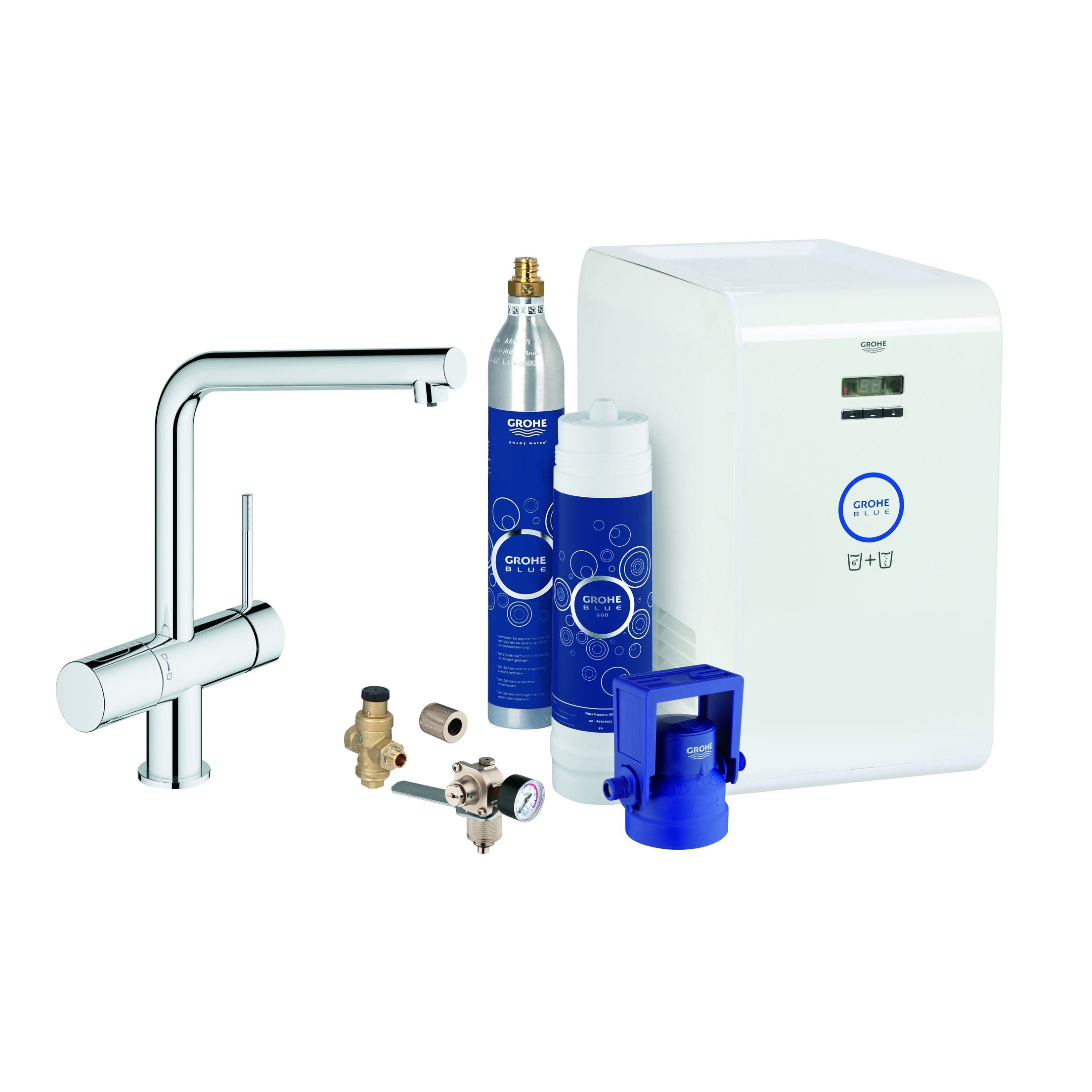 Display product GROHE Blue® Minta Starter kit from manufacturer GROHE