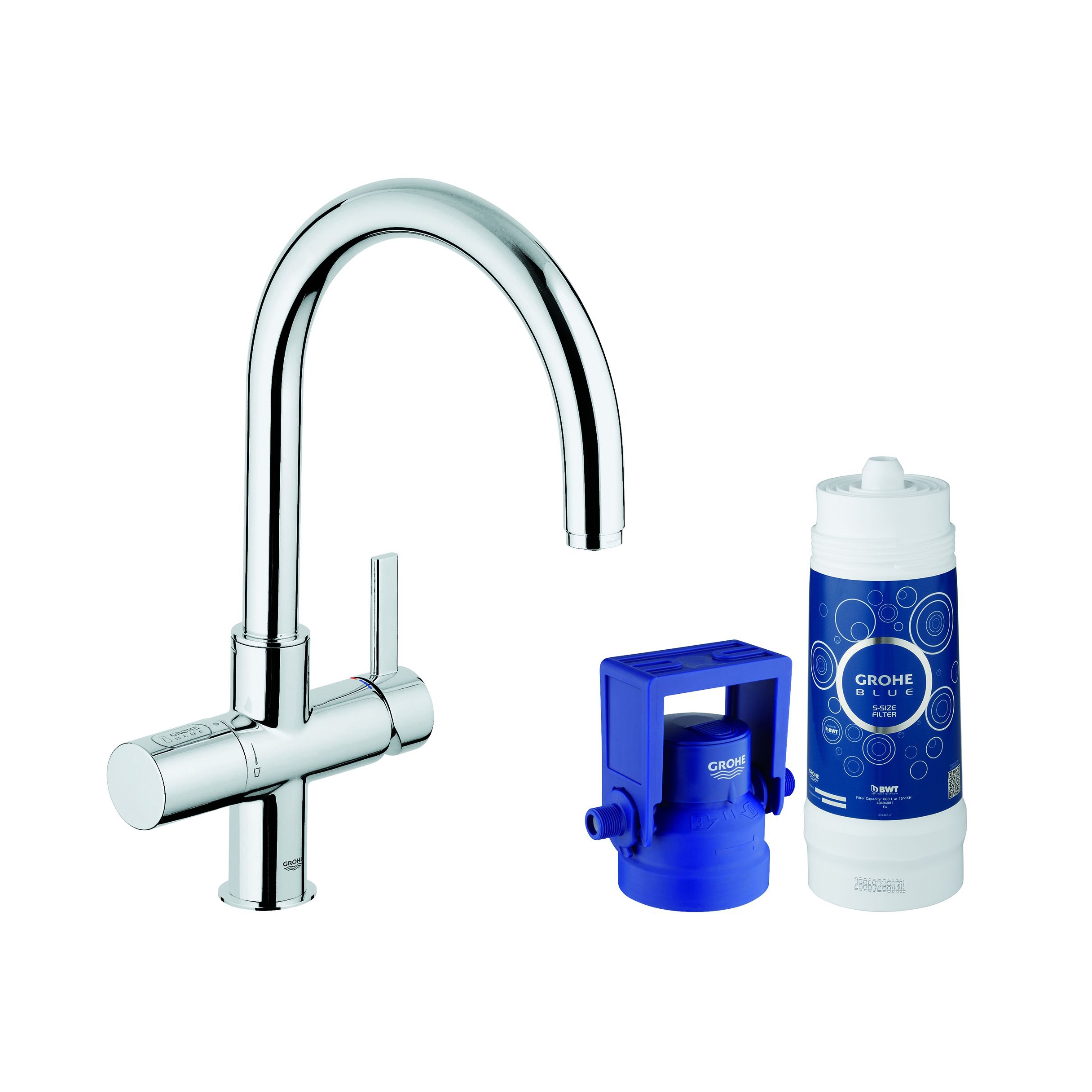Display product GROHE Blue® Pure Starter kit from manufacturer GROHE