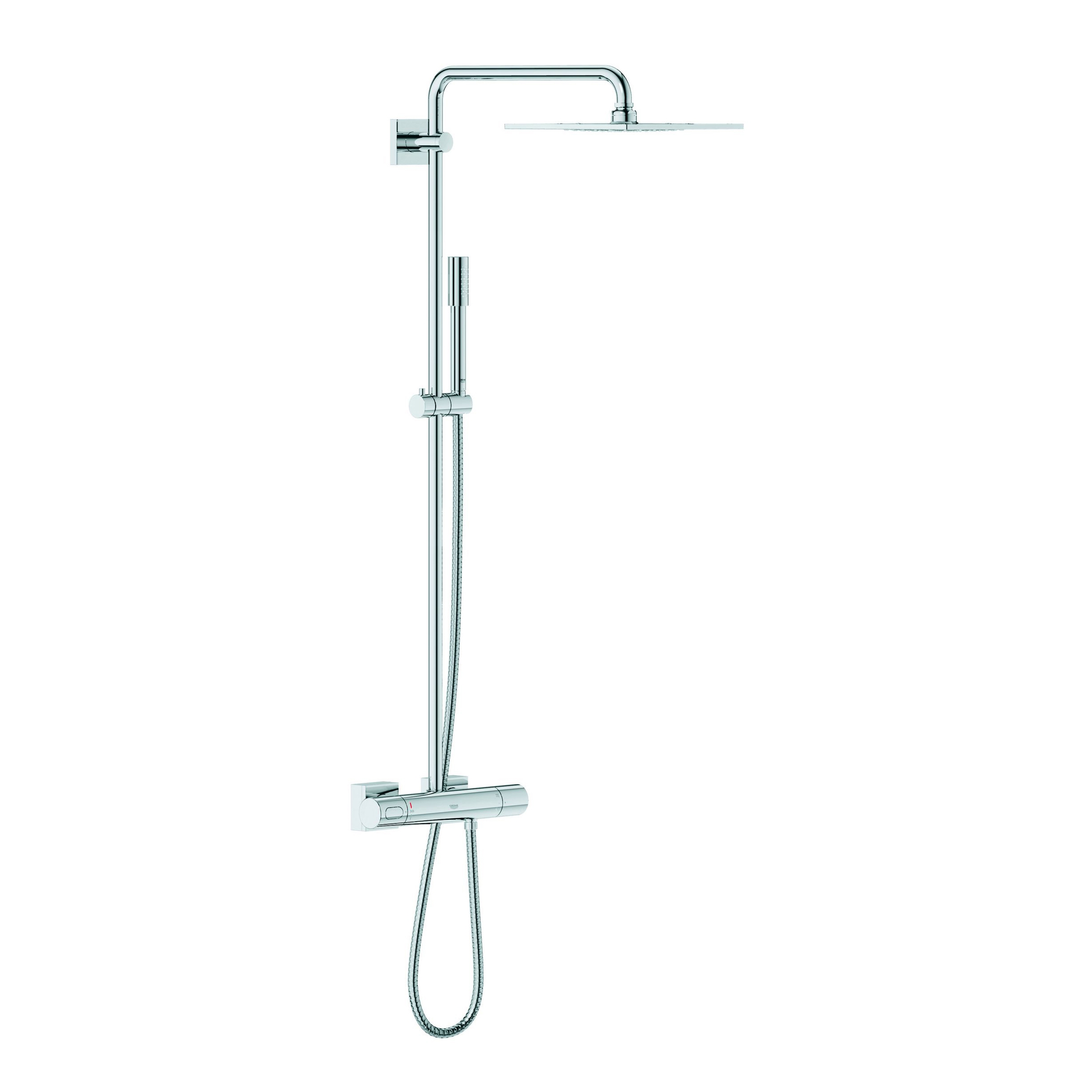 バス・洗面所用品 GROHE RAINSHOWER SYSTEM 210 Rainshower System 210 Shower system with thermostat and side