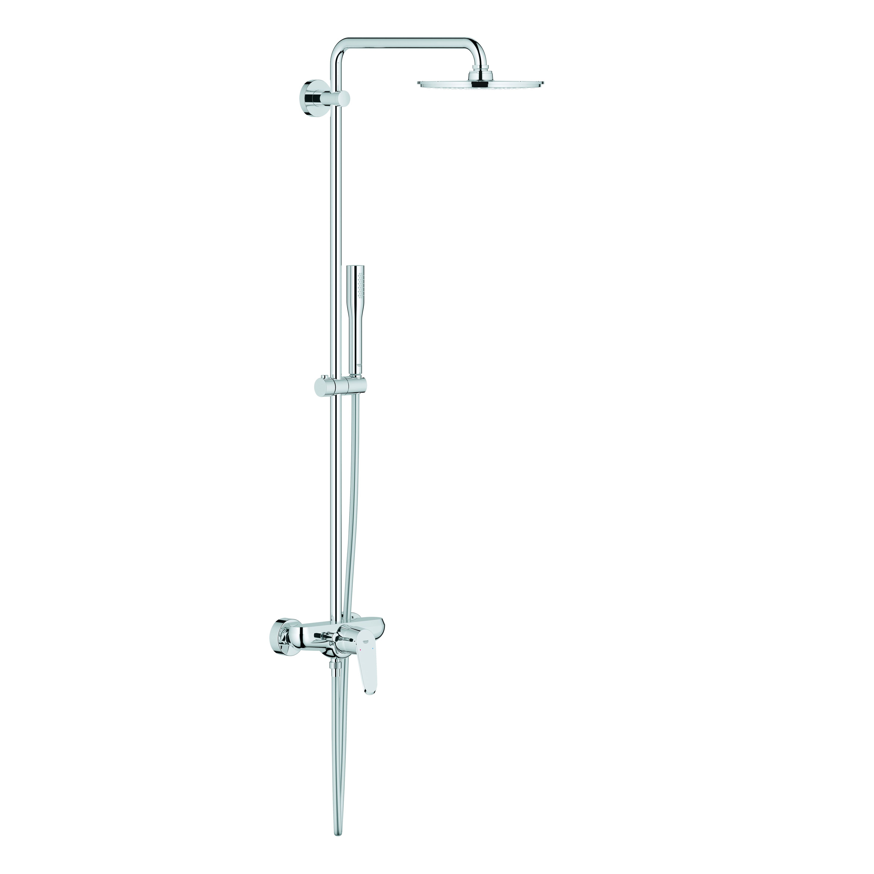 Vertoon produk Euphoria XXL Eurodisc Cosmopolitan System 210 Shower system with single lever mixer van vervaardiger GROHE