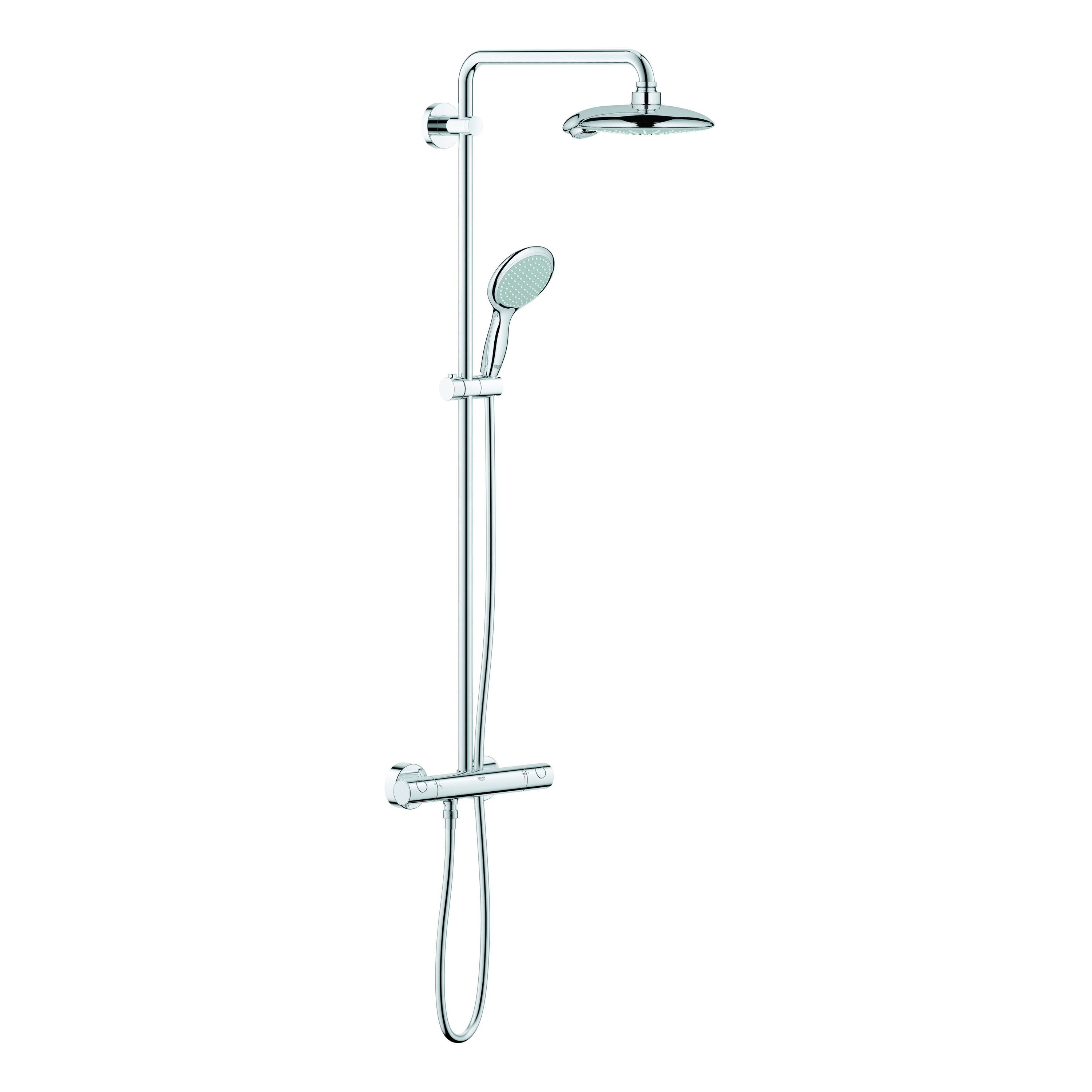 Display product Euphoria Power&Soul System 190 Shower system with thermostat from manufacturer GROHE