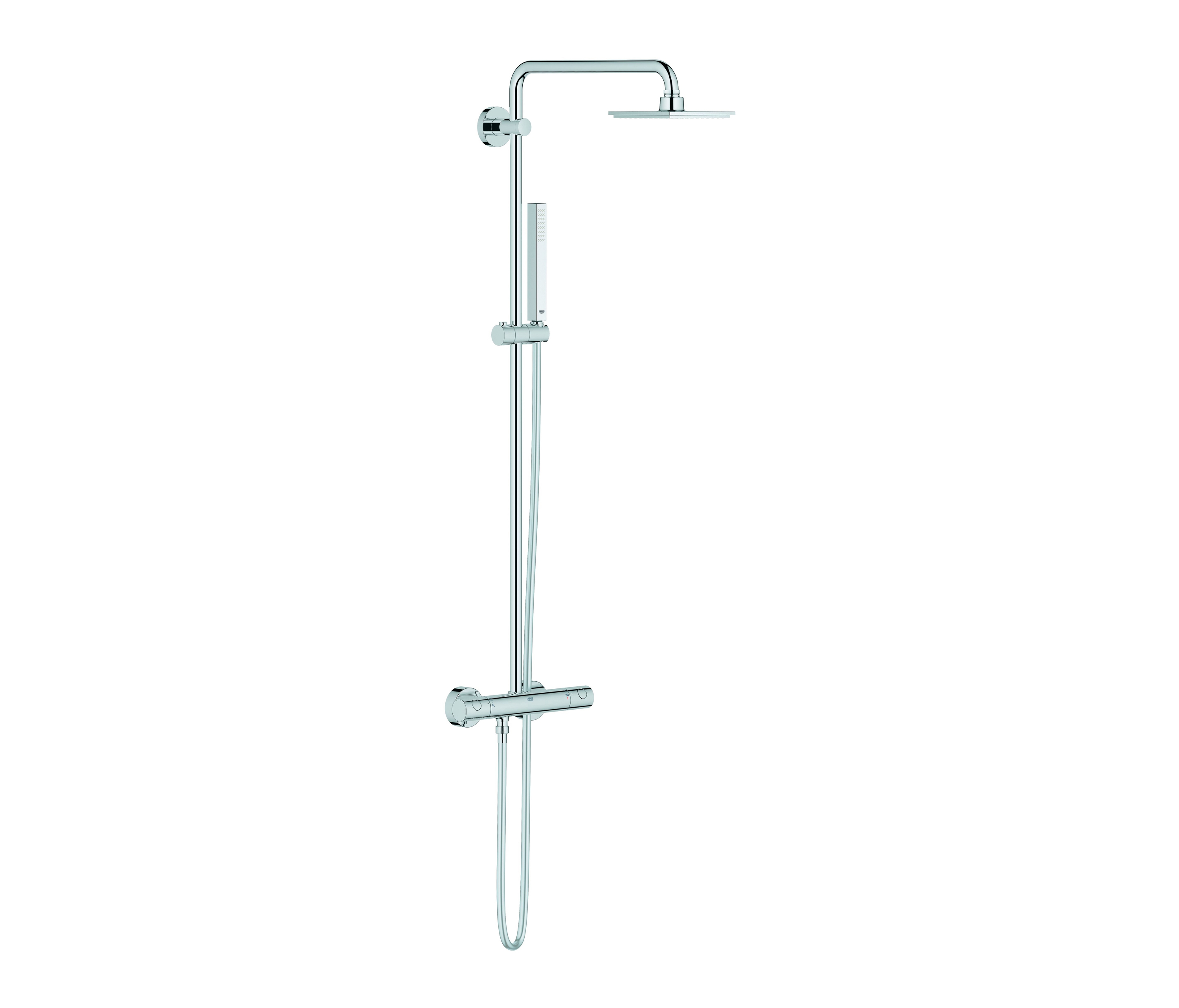 Display product Euphoria System 152 Shower system with thermostatic mixer from manufacturer GROHE