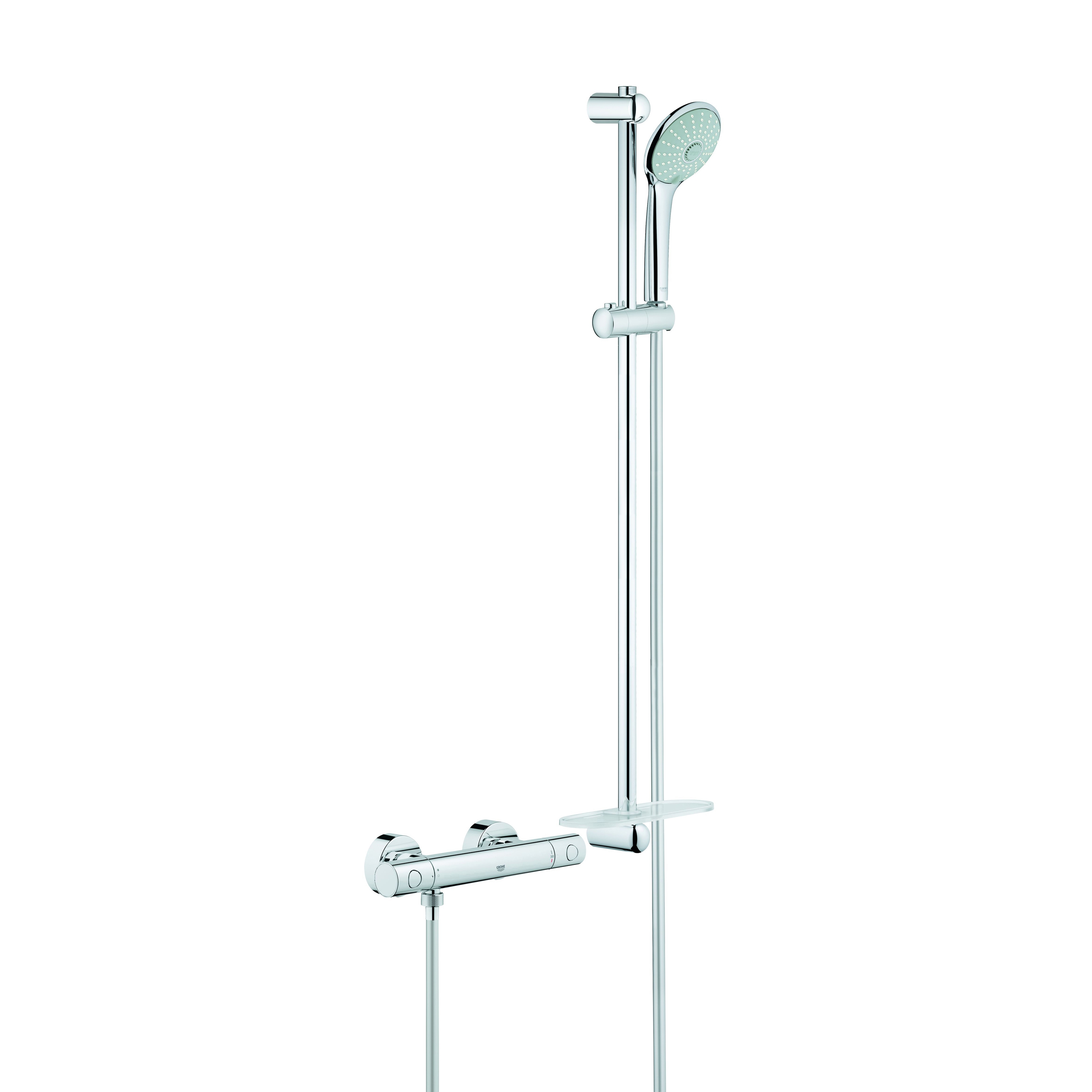 Produkt Grohtherm 1000 Cosmopolitan Thermostat-Brausebatterie DN 15 mit Brausegarnitur des Herstellers GROHE anzeigen