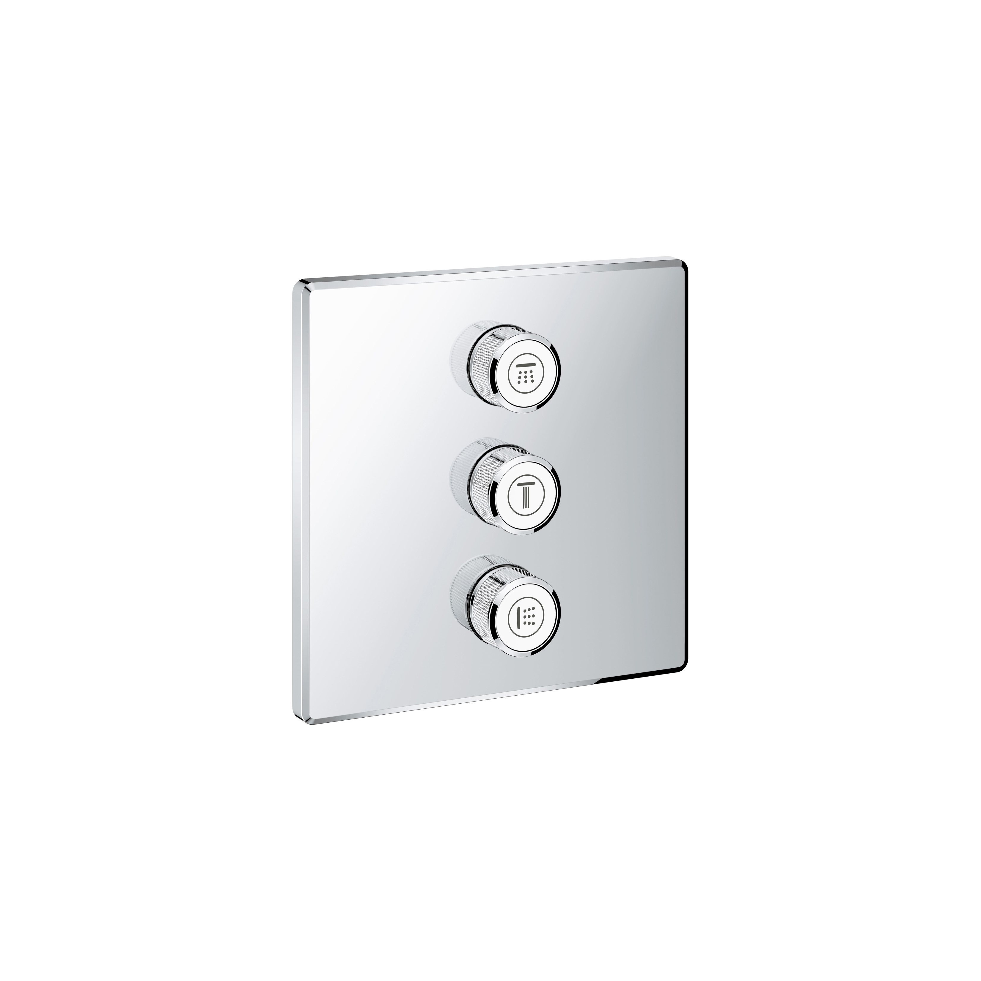 Produkt Grohtherm SmartControl3-fach Unterputzventil Fertigmontageset des Herstellers GROHE anzeigen