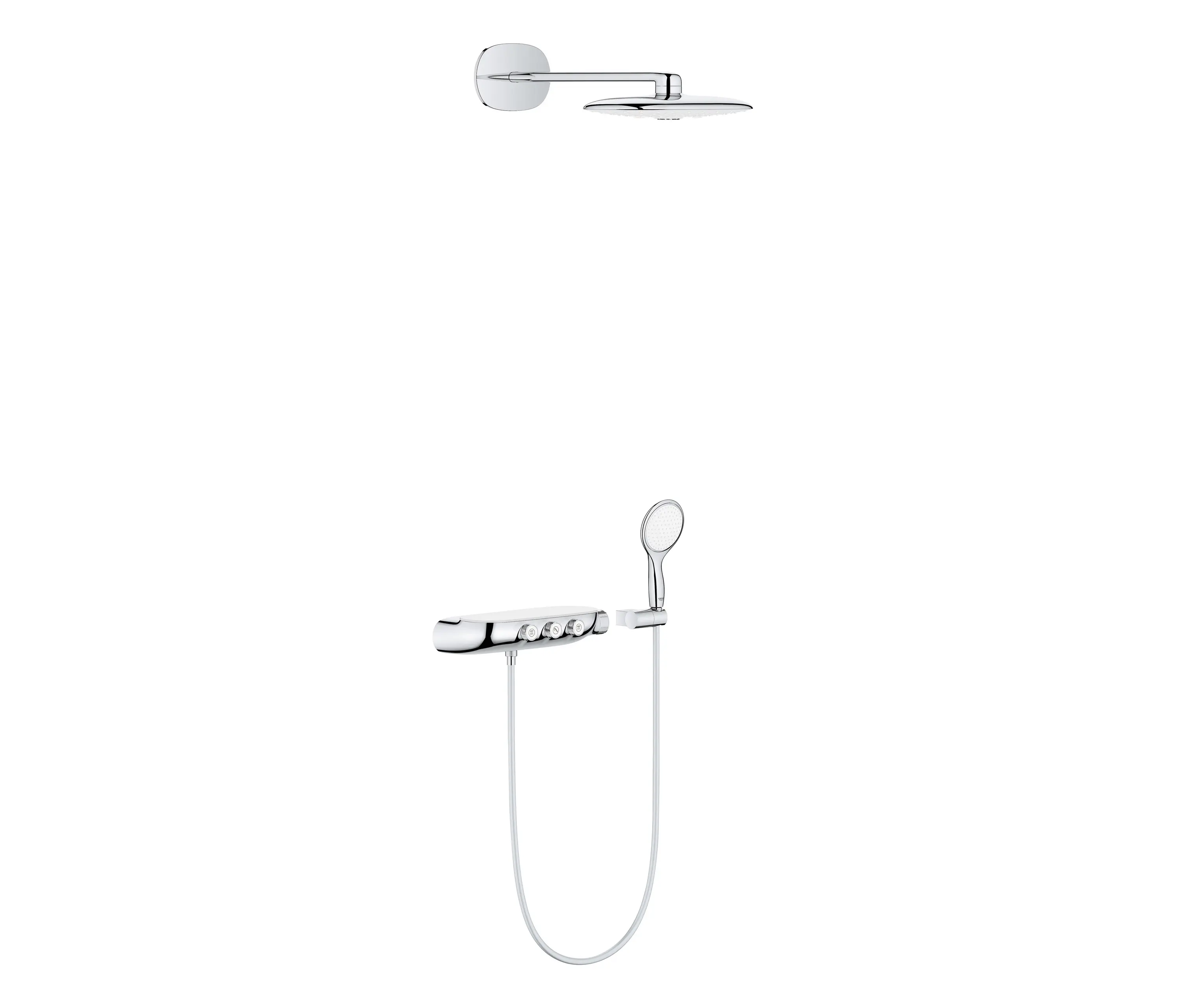 GROHE - Rainshower SmartControl Combi shower system with thermostat