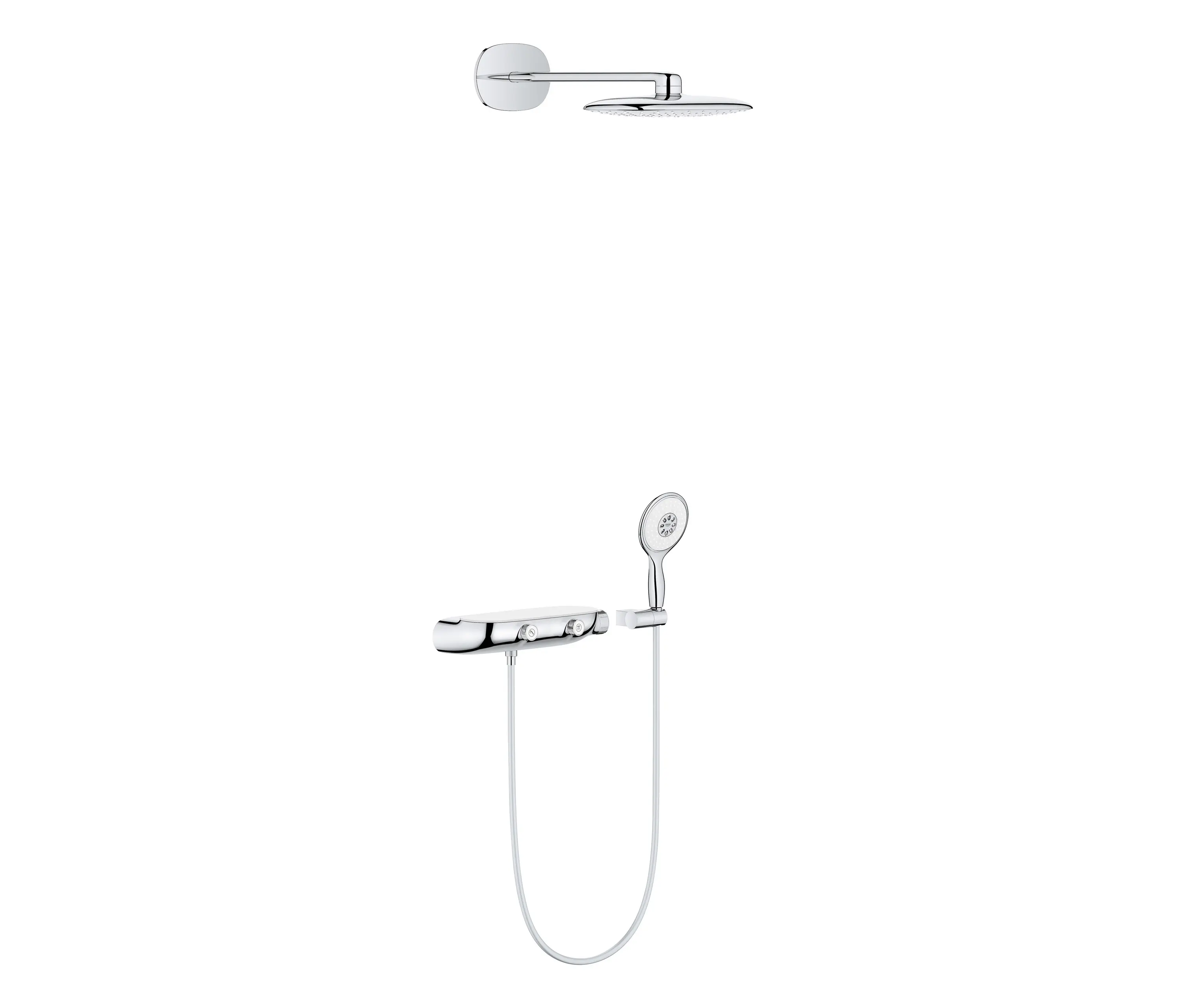 GROHE - Rainshower SmartControl Combi shower system with thermostat