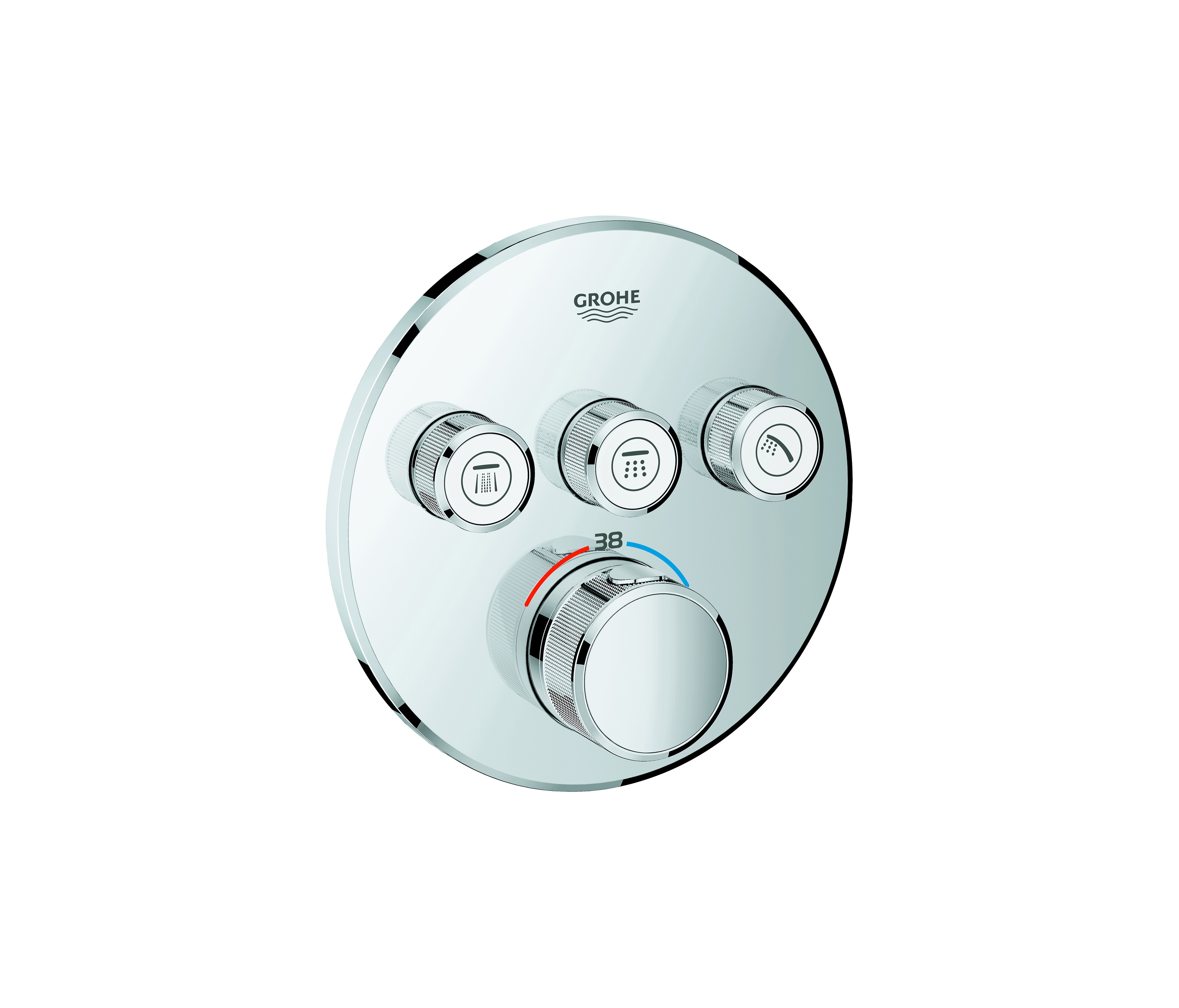 Mostra il prodotto Grohtherm SmartControl Miscelatore termostatico a 3 vie del produttore GROHE