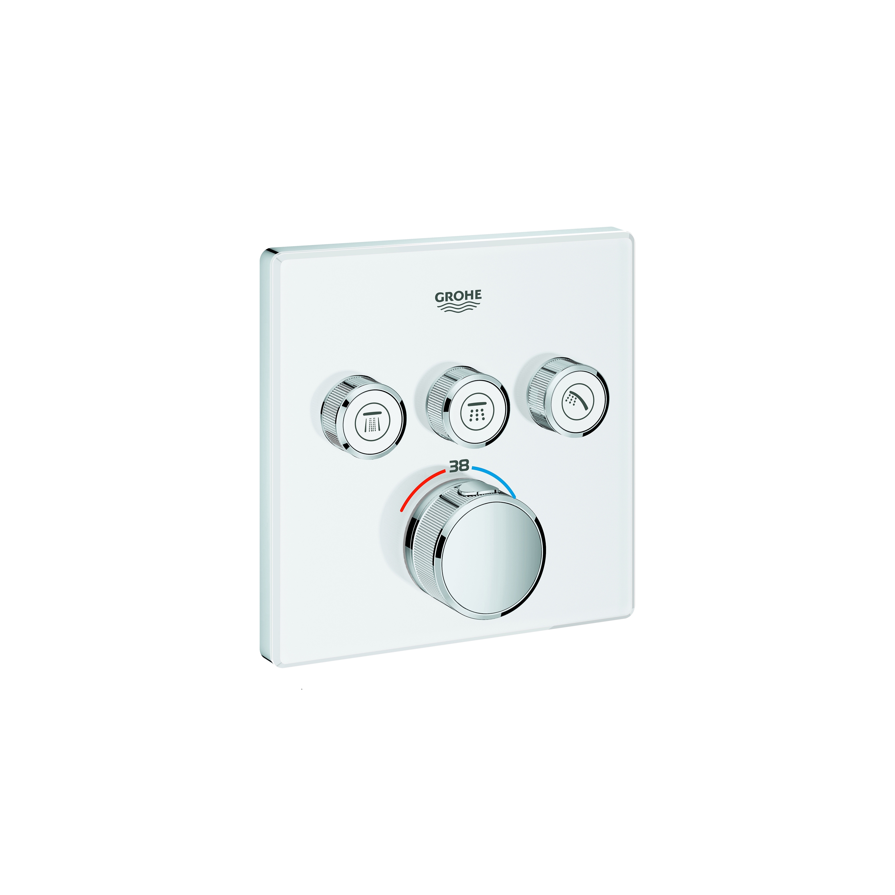 Produkt Grohtherm SmartControl Thermostat mit 3 Absperrventilen des Herstellers GROHE anzeigen