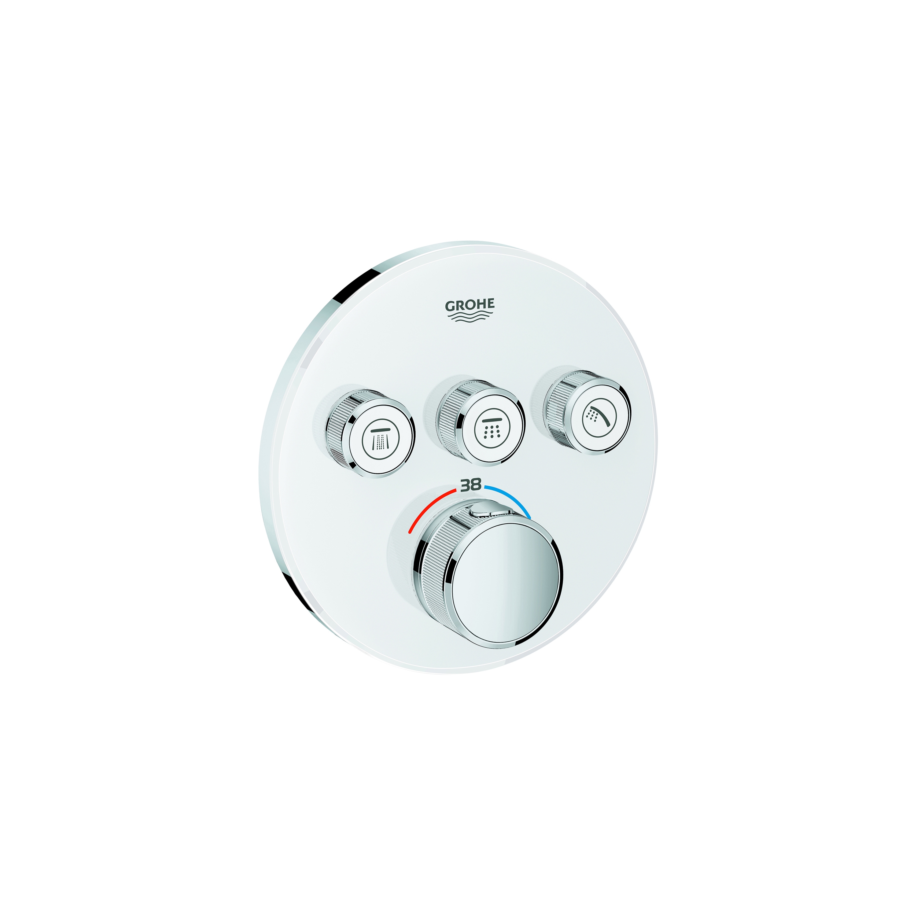 Produkt Grohtherm SmartControl Thermostat mit 3 Absperrventilen des Herstellers GROHE anzeigen