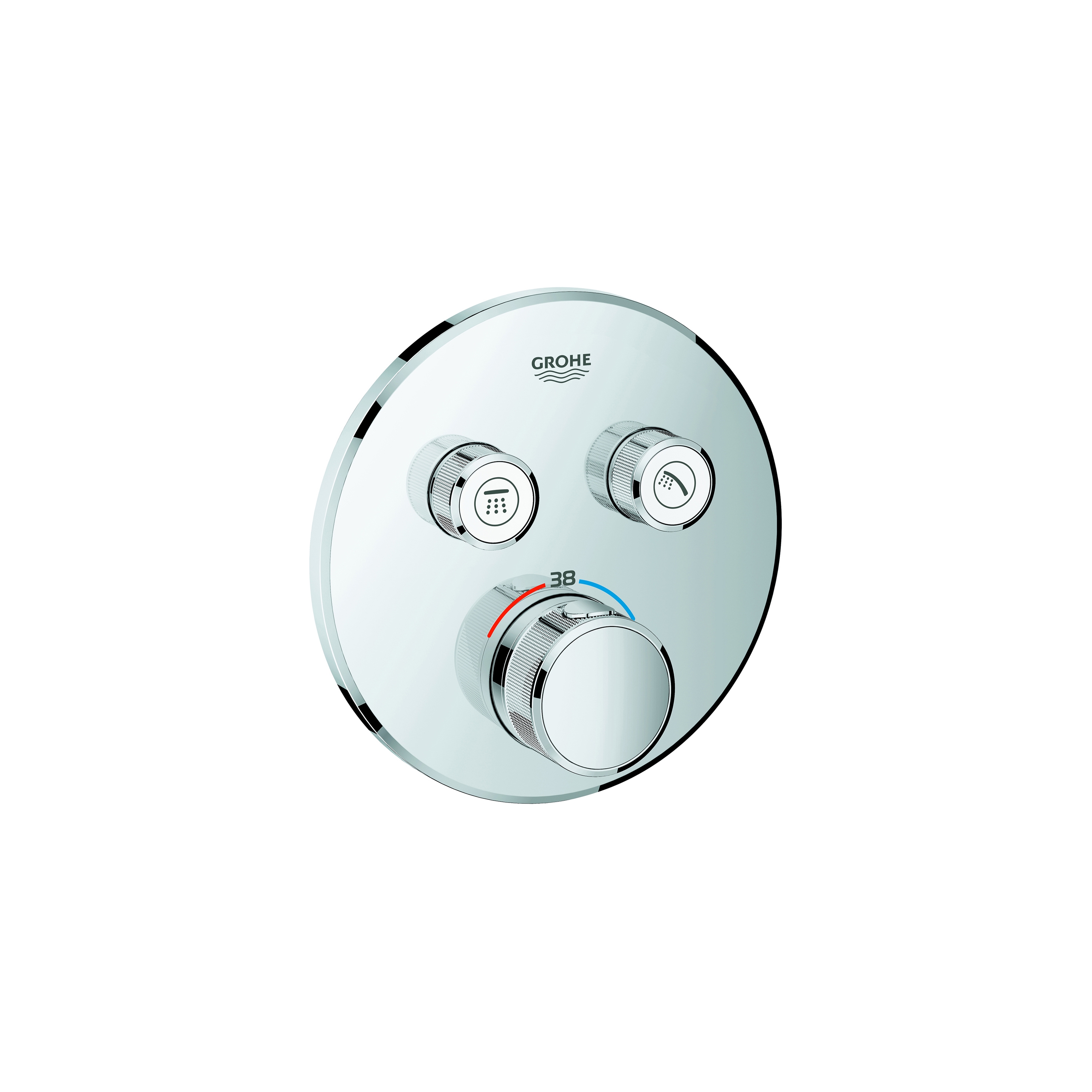 Produkt Grohtherm SmartControl Thermostat mit 2 Absperrventilen des Herstellers GROHE anzeigen