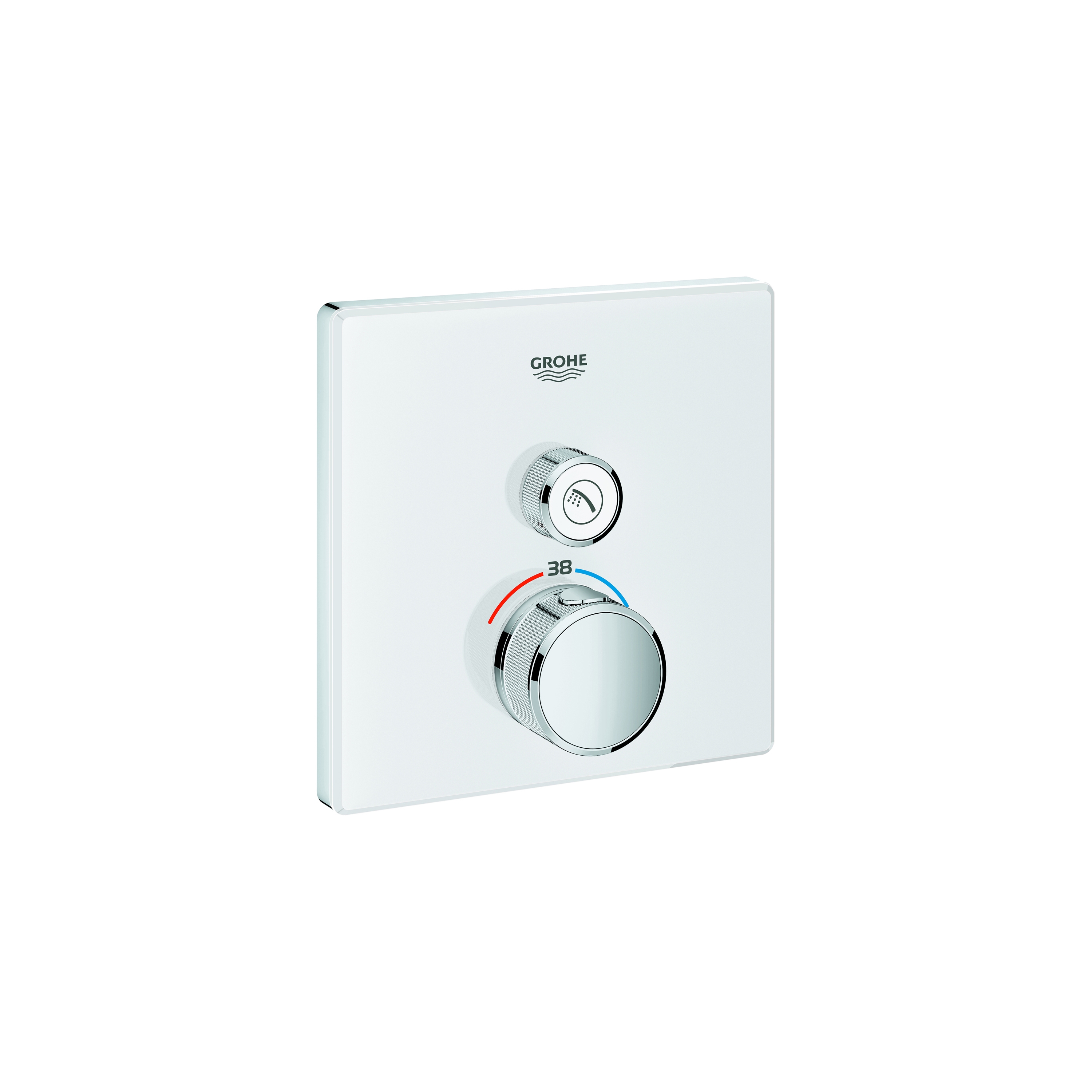 Produkt Grohtherm SmartControl Thermostat mit einem Absperrventil des Herstellers GROHE anzeigen