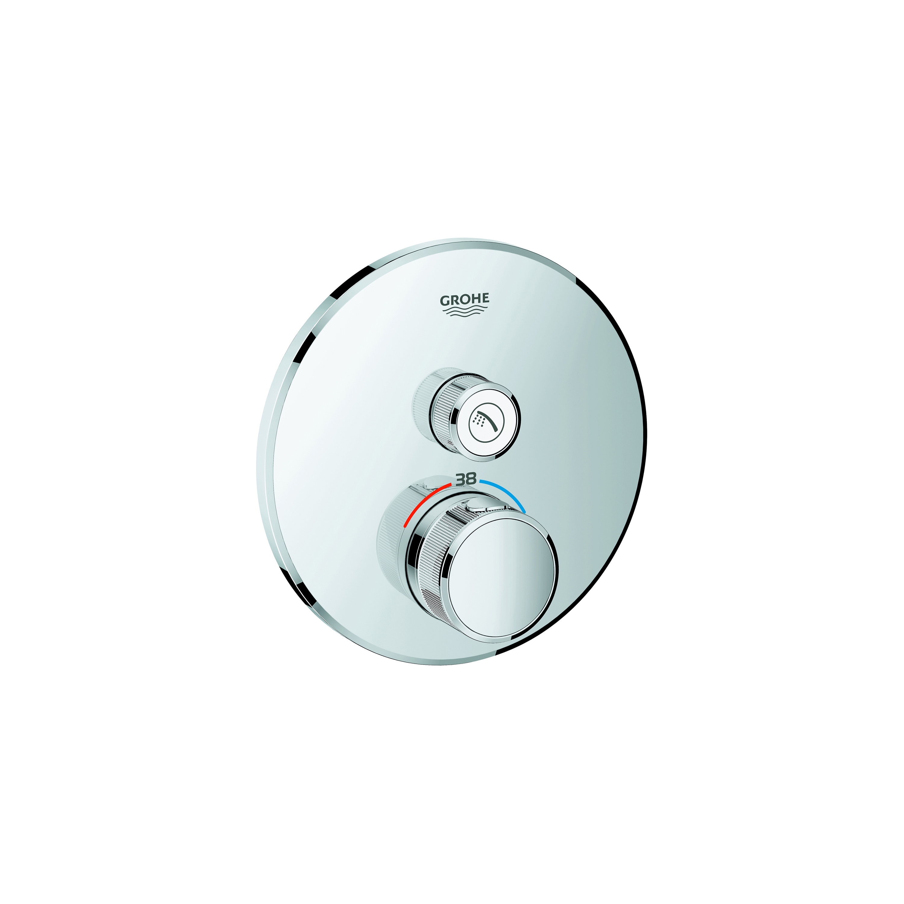 Produkt Grohtherm SmartControl Thermostat mit einem Absperrventil des Herstellers GROHE anzeigen