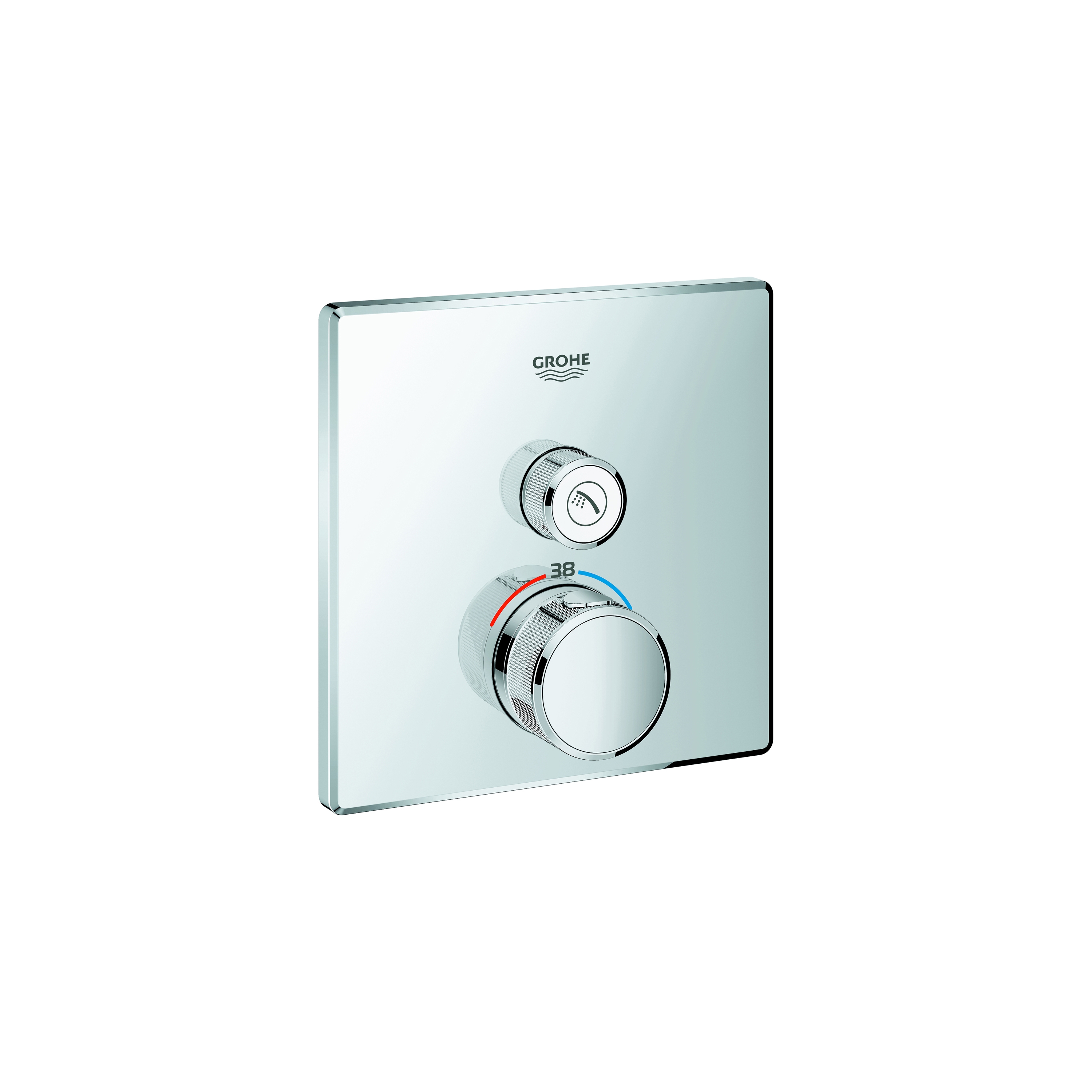 Produkt Grohtherm SmartControl Thermostat mit einem Absperrventil des Herstellers GROHE anzeigen