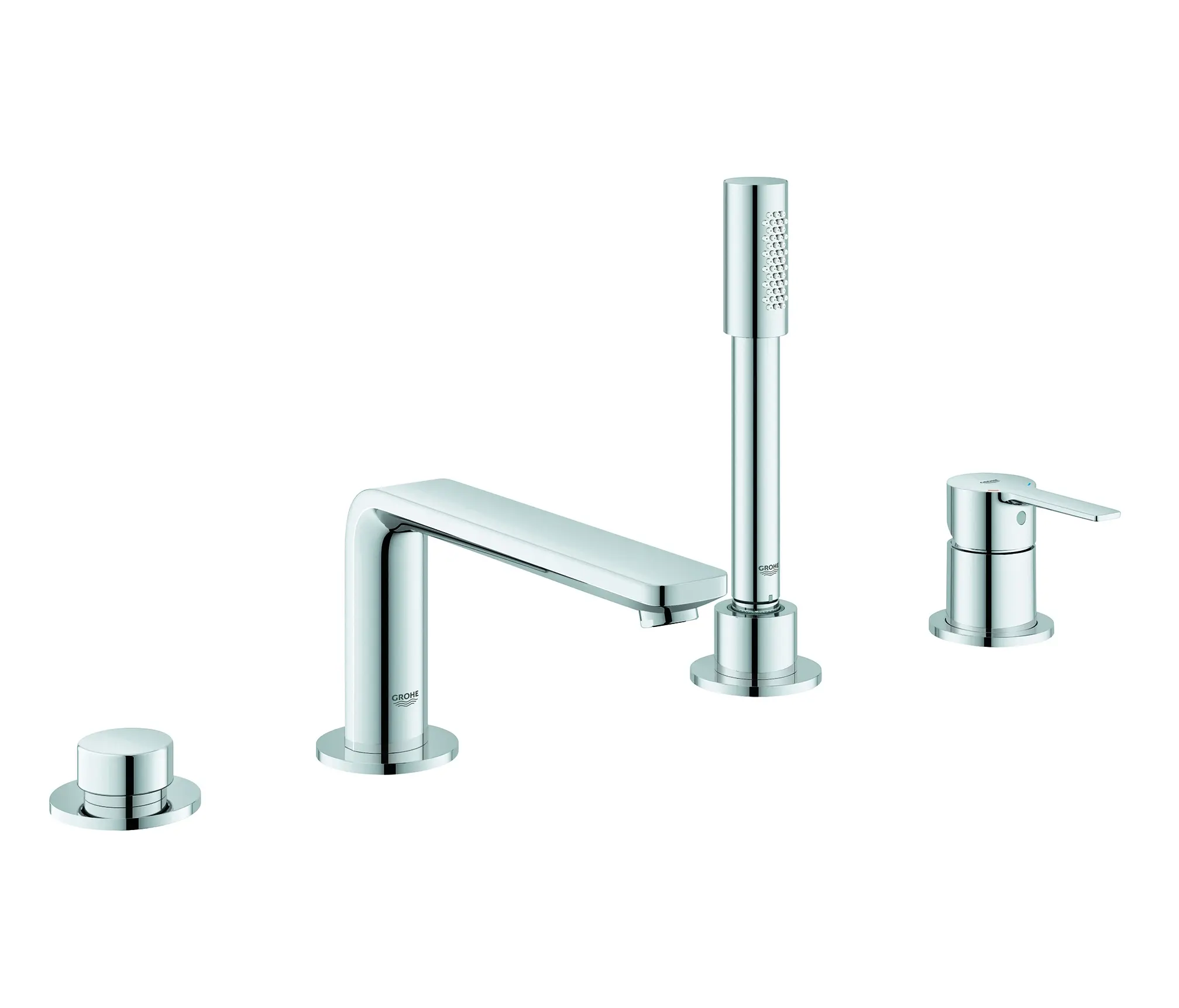 GROHE - Lineare 4-hole single-lever bath combination