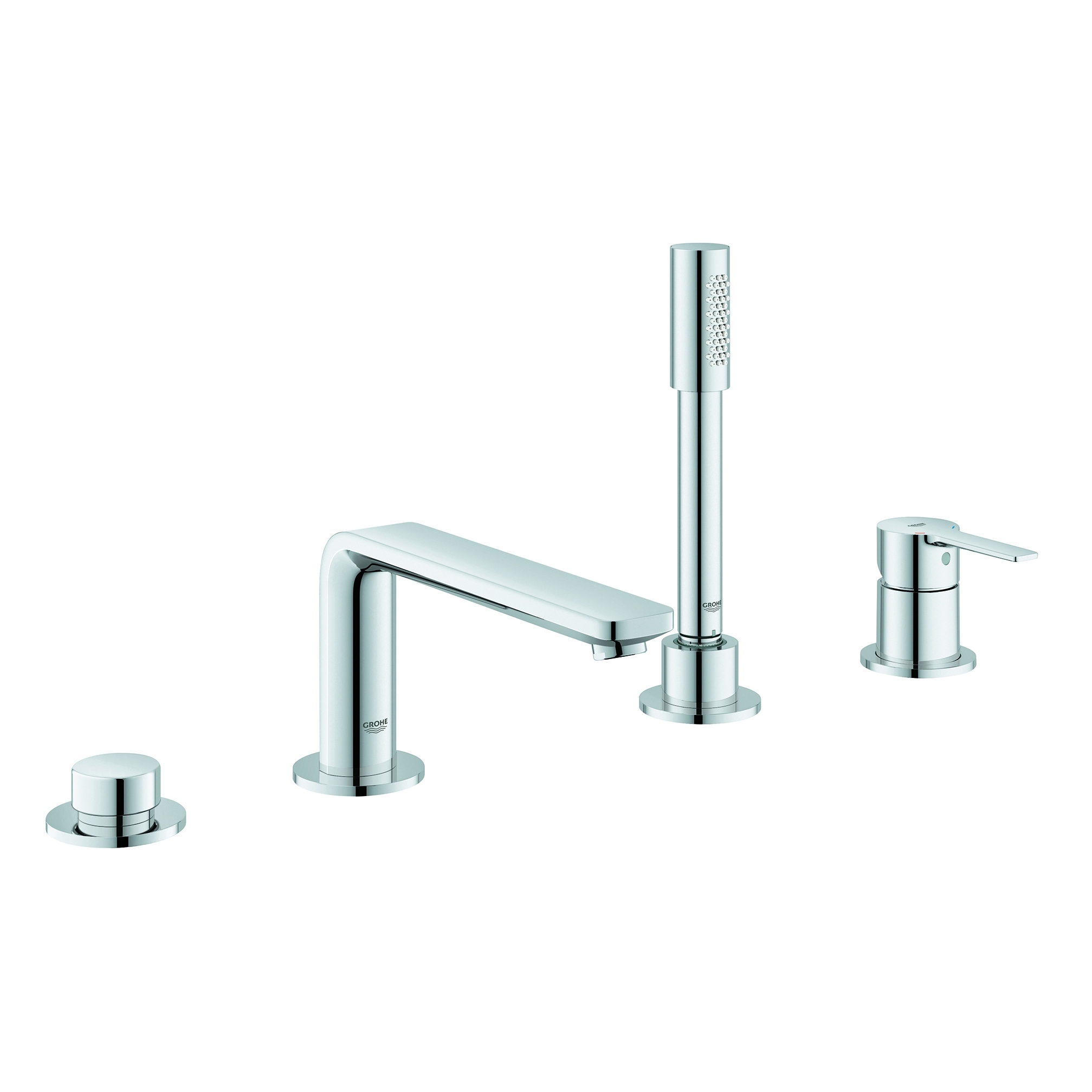 Display product Lineare 4-hole single-lever bath combination from manufacturer GROHE
